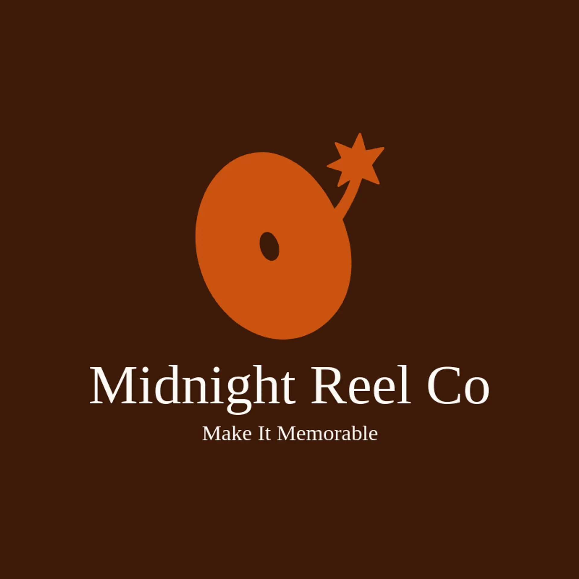 Midnight Reel Co logo for film