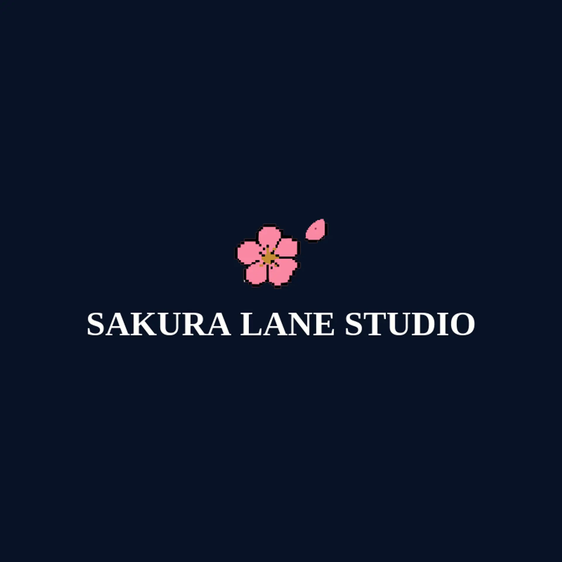 Sakura Lane Studio logo for sakura
