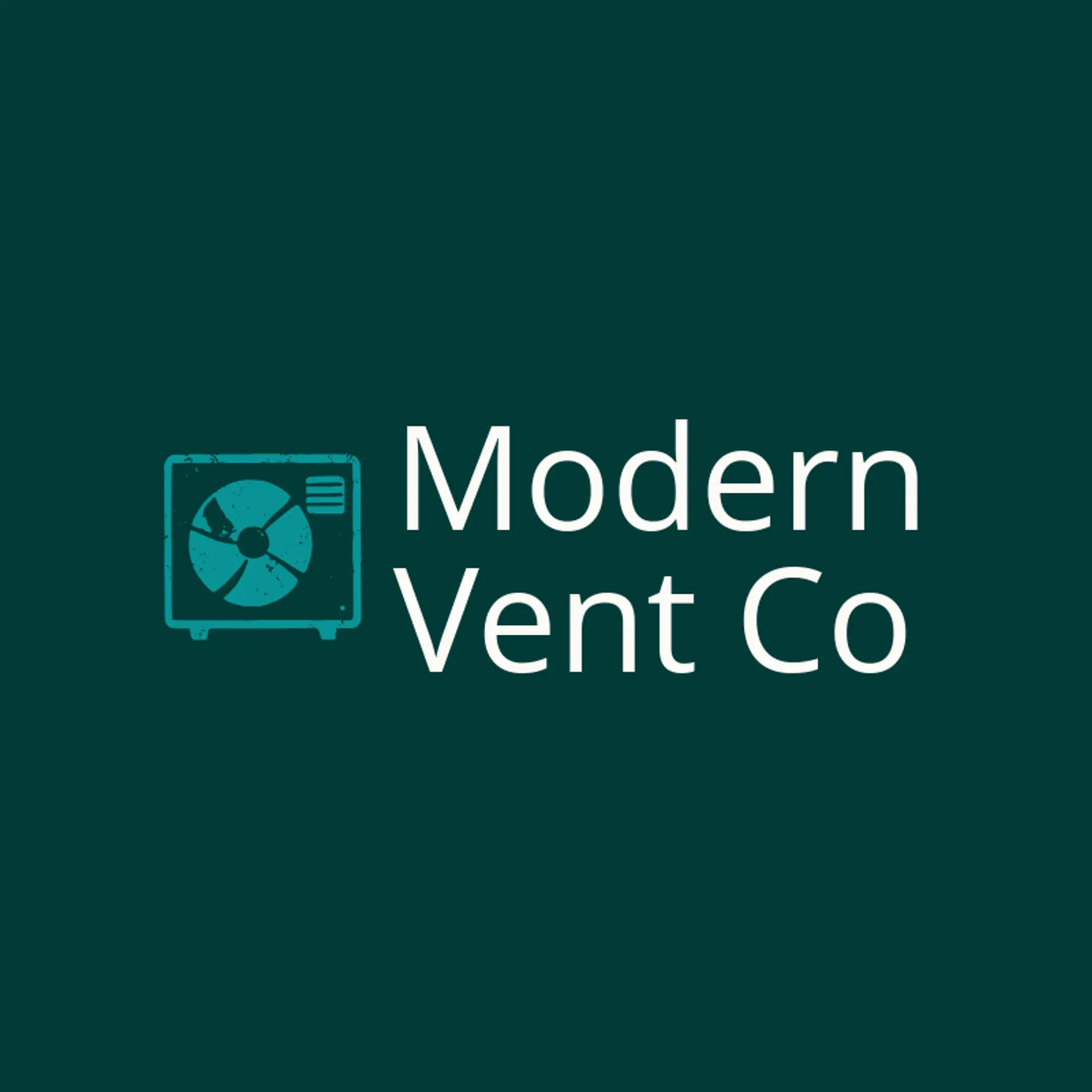 Modern Vent Co logo for air conditioning