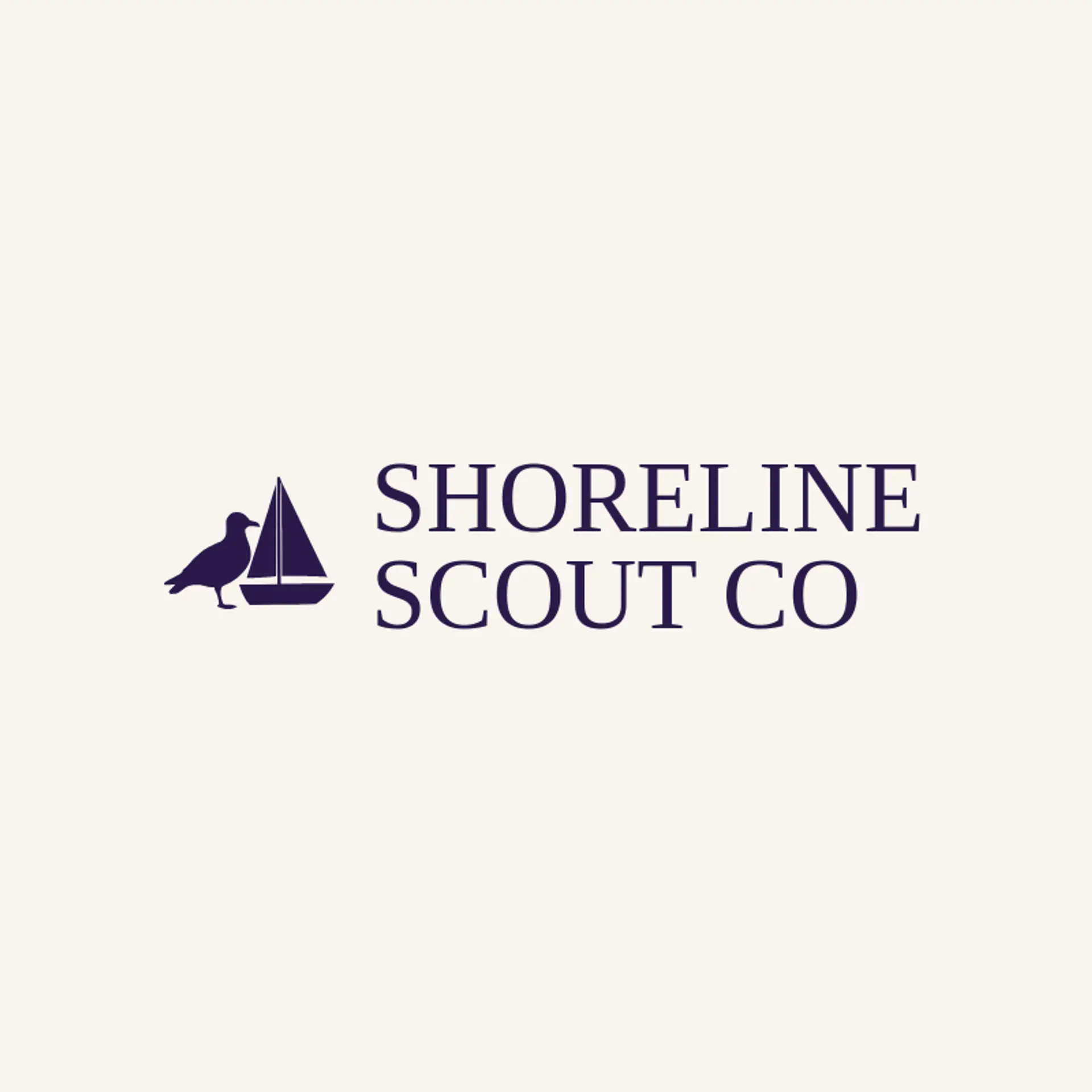 Shoreline Scout Co logo for seagull