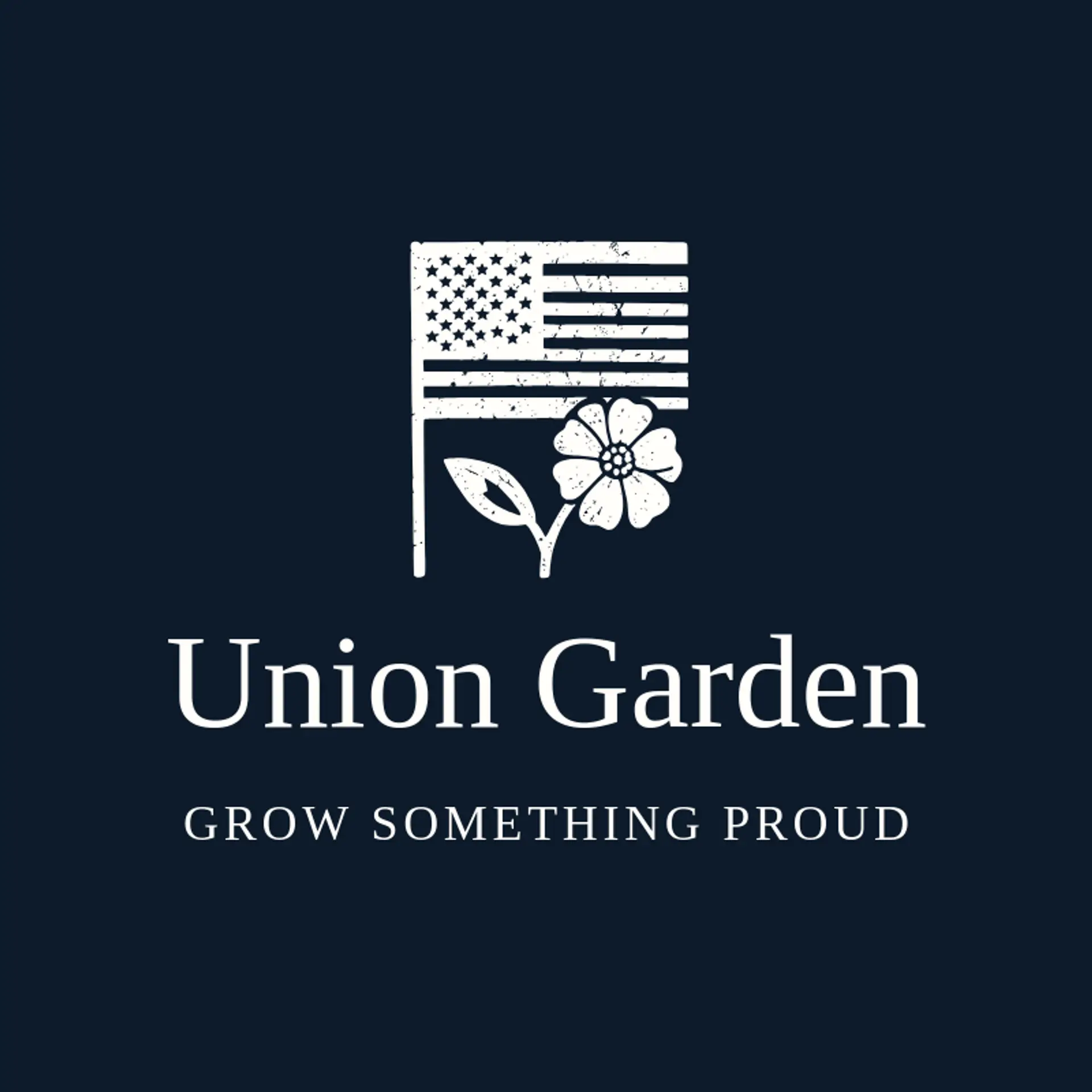 Union Garden logo for usa flag