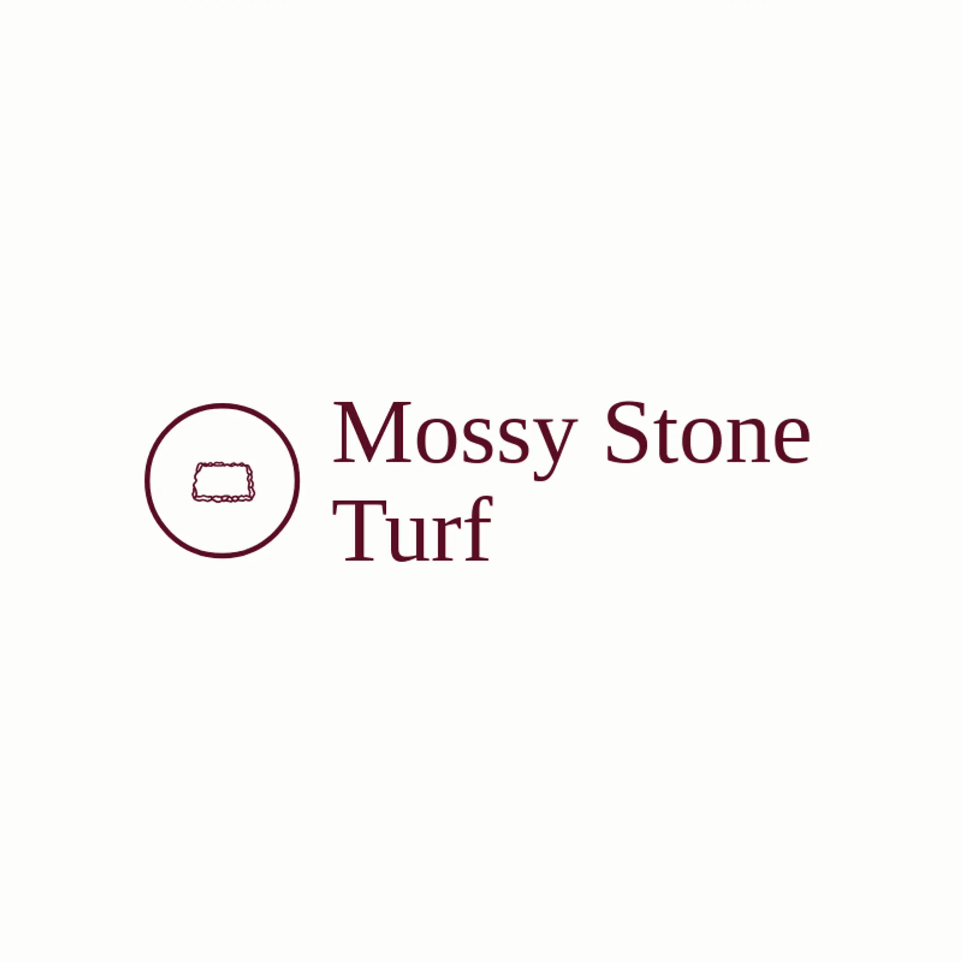 Mossy Stone Turf logo for lawn service