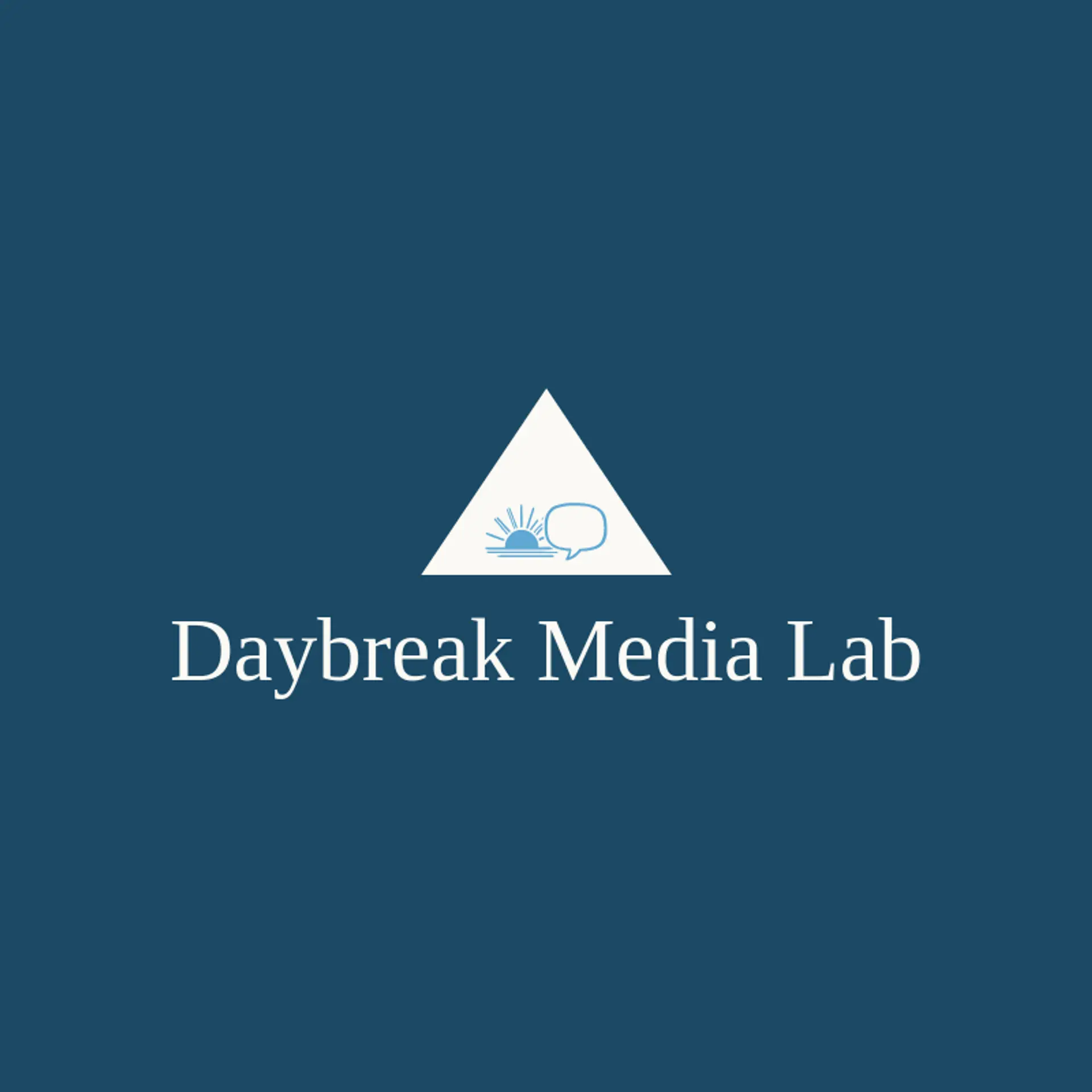 Daybreak Media Lab logo for media company