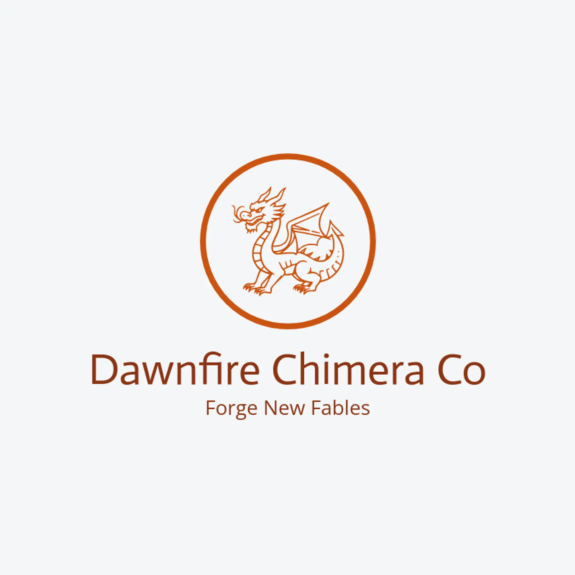 Dawnfire Chimera Co logo for legendary