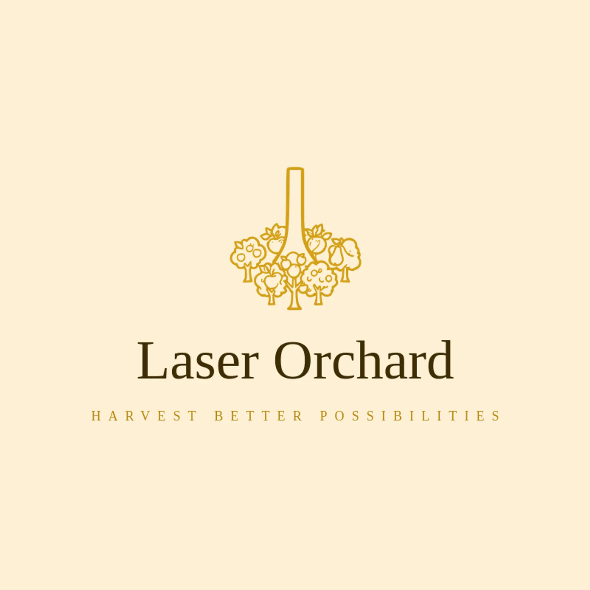 Laser Orchard logo for laser