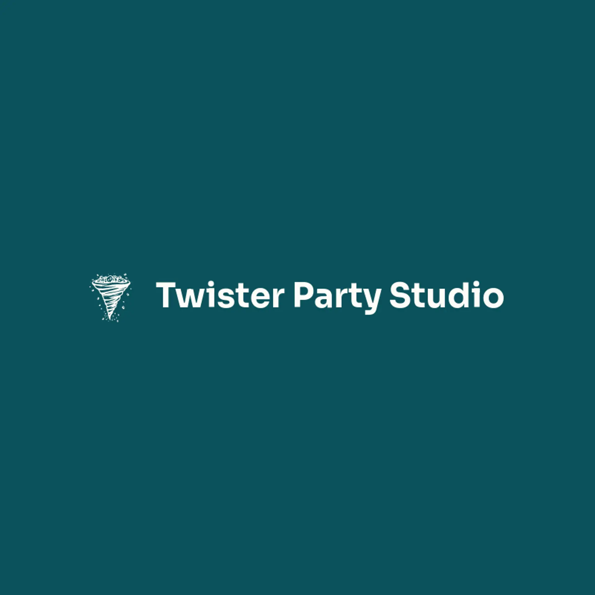 Twister Party Studio logo for twister