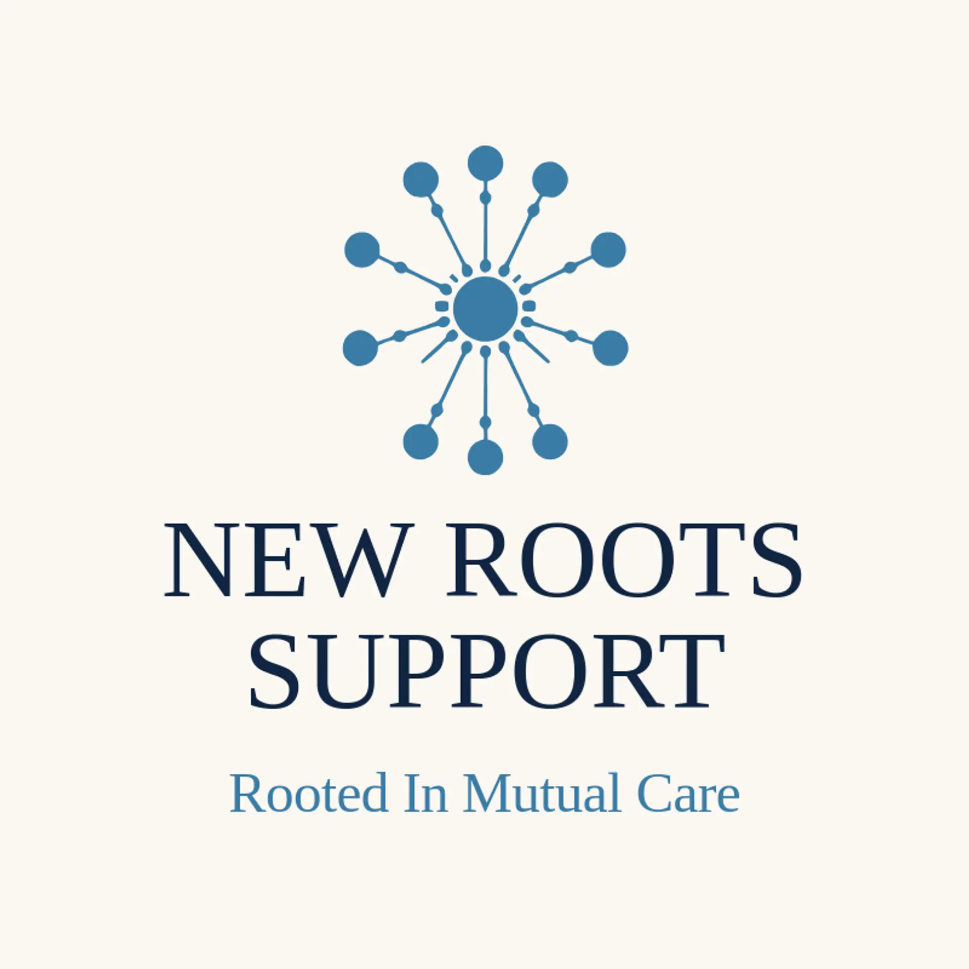 New Roots Support logo for outreach