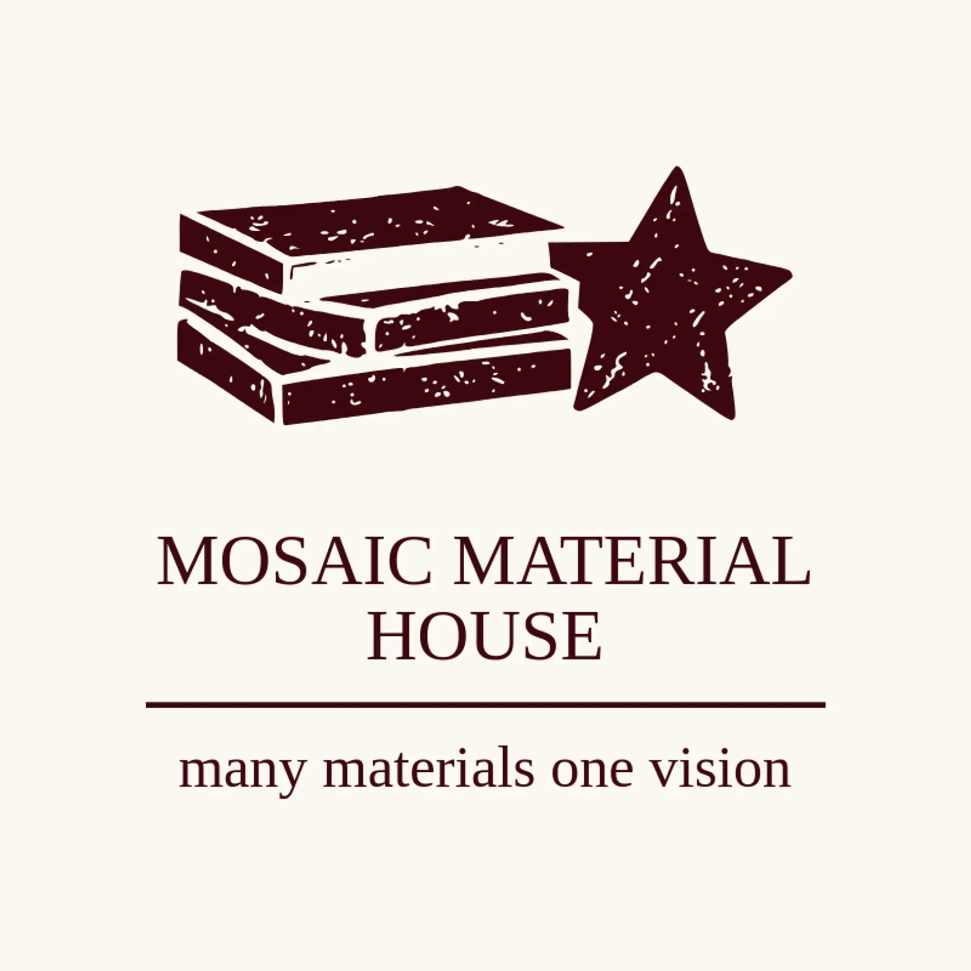 Mosaic Material House logo for industry