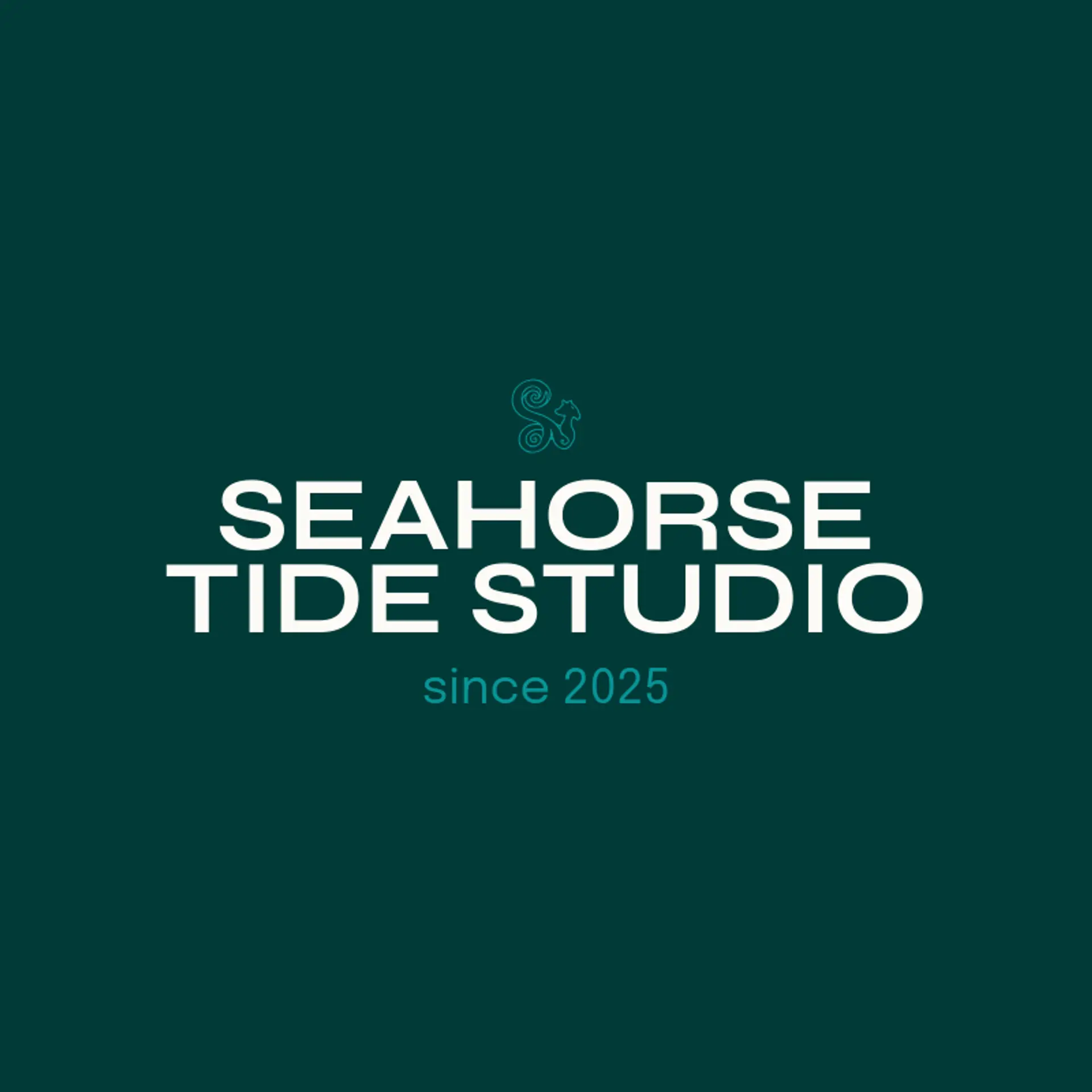 Seahorse Tide Studio logo for octopus