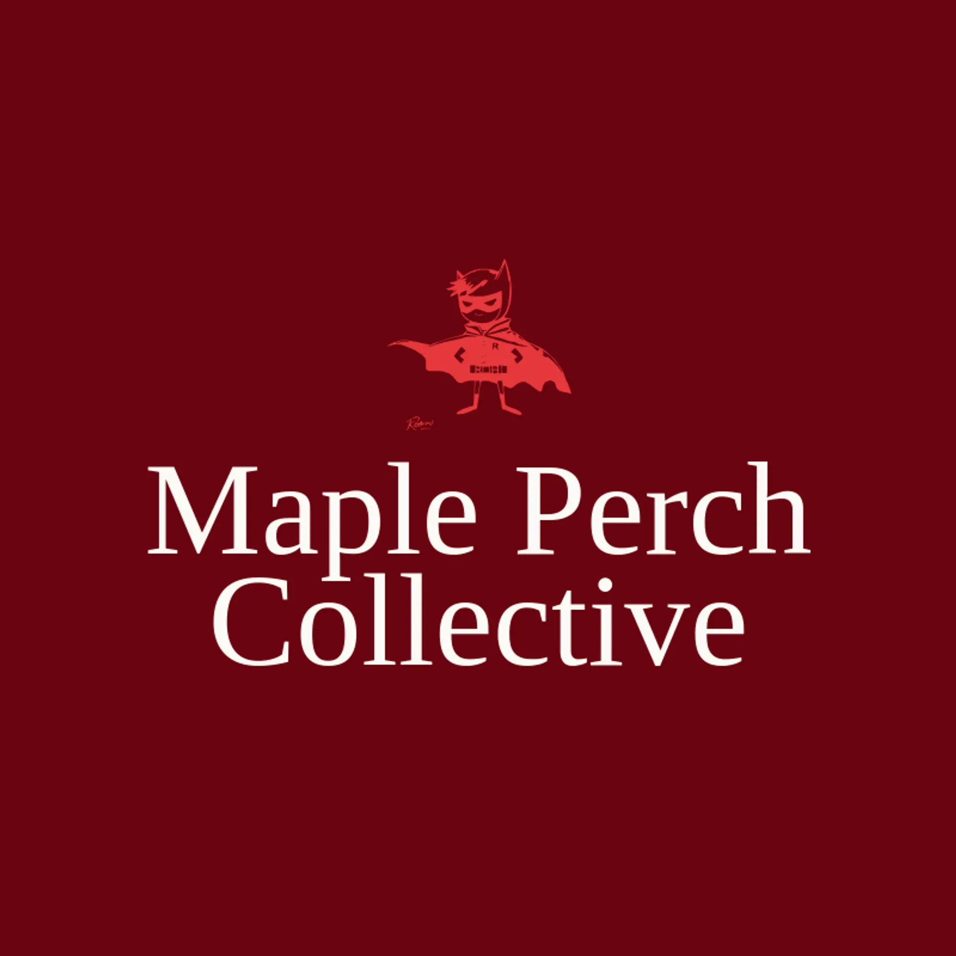 Maple Perch Collective logo for robin