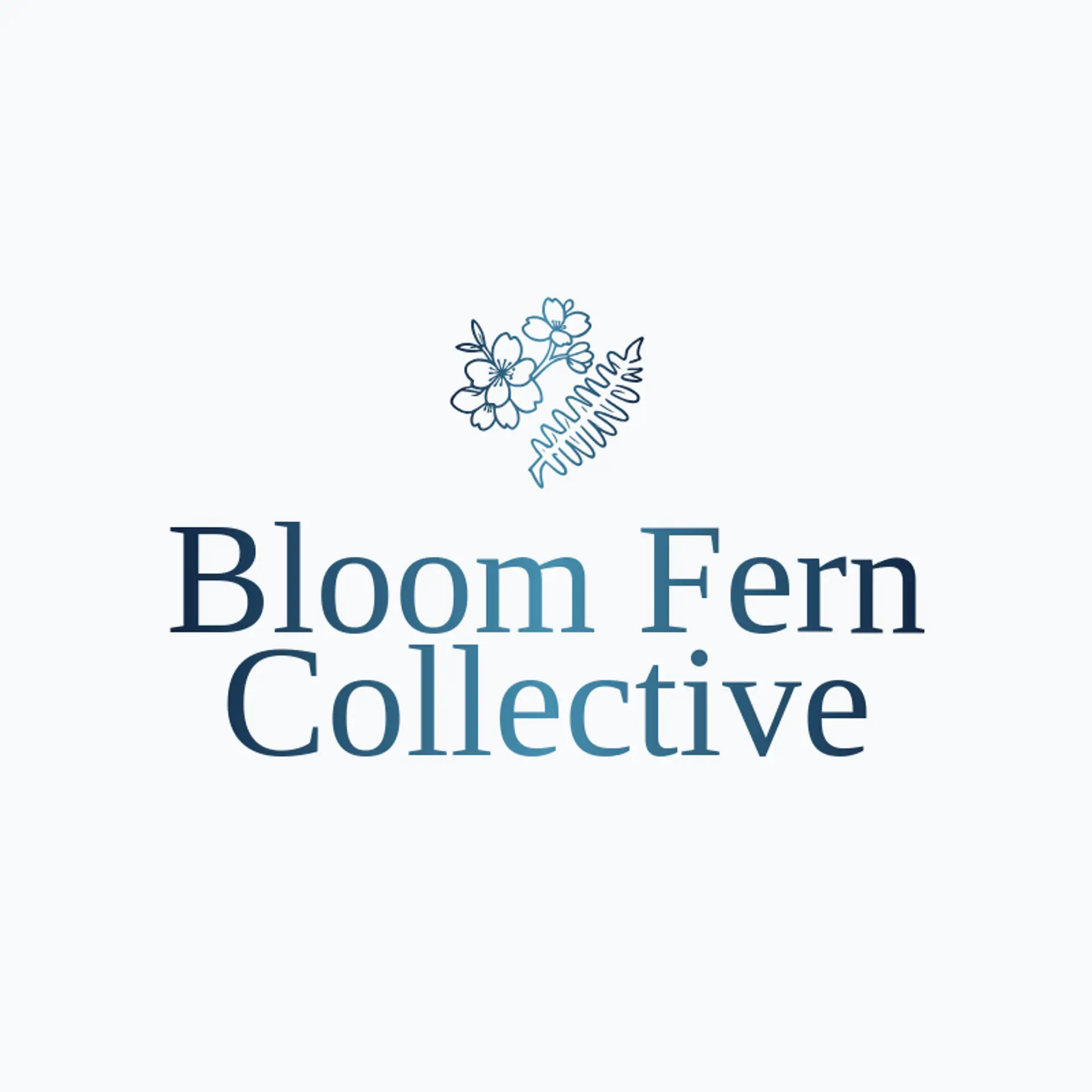 Bloom Fern Collective logo for sakura