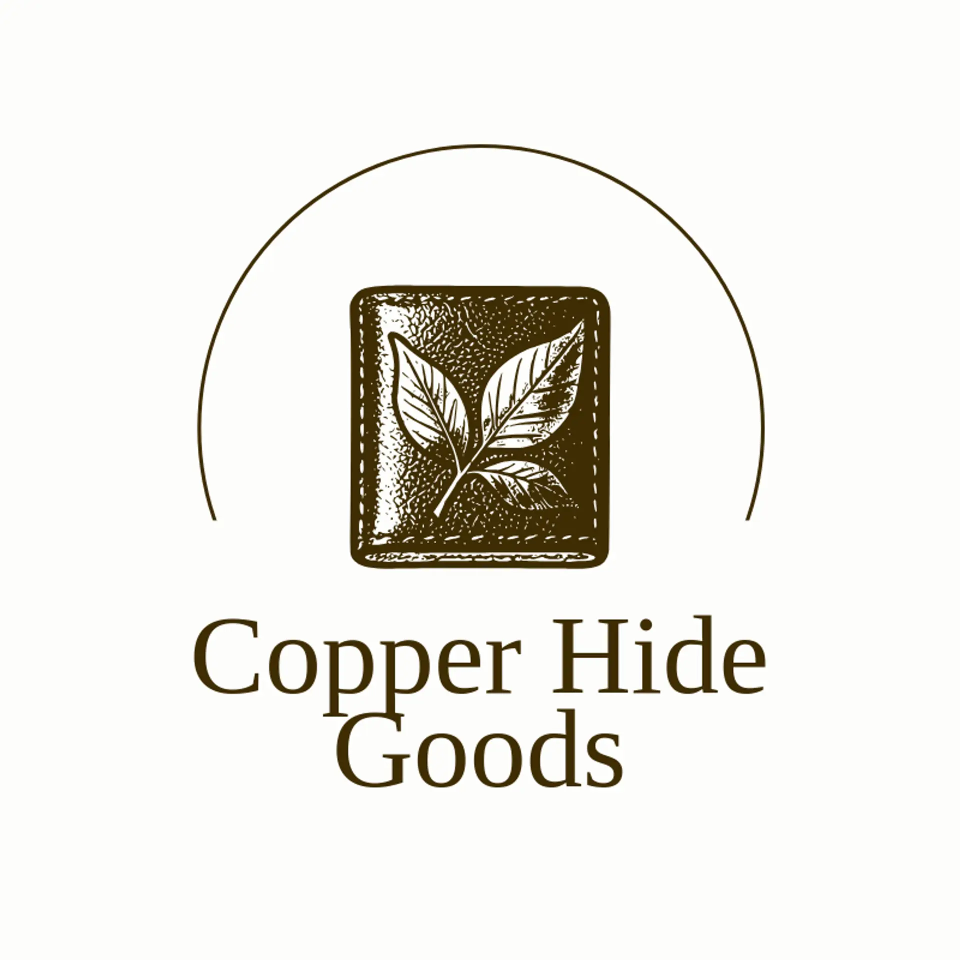 Copper Hide Goods logo for leather