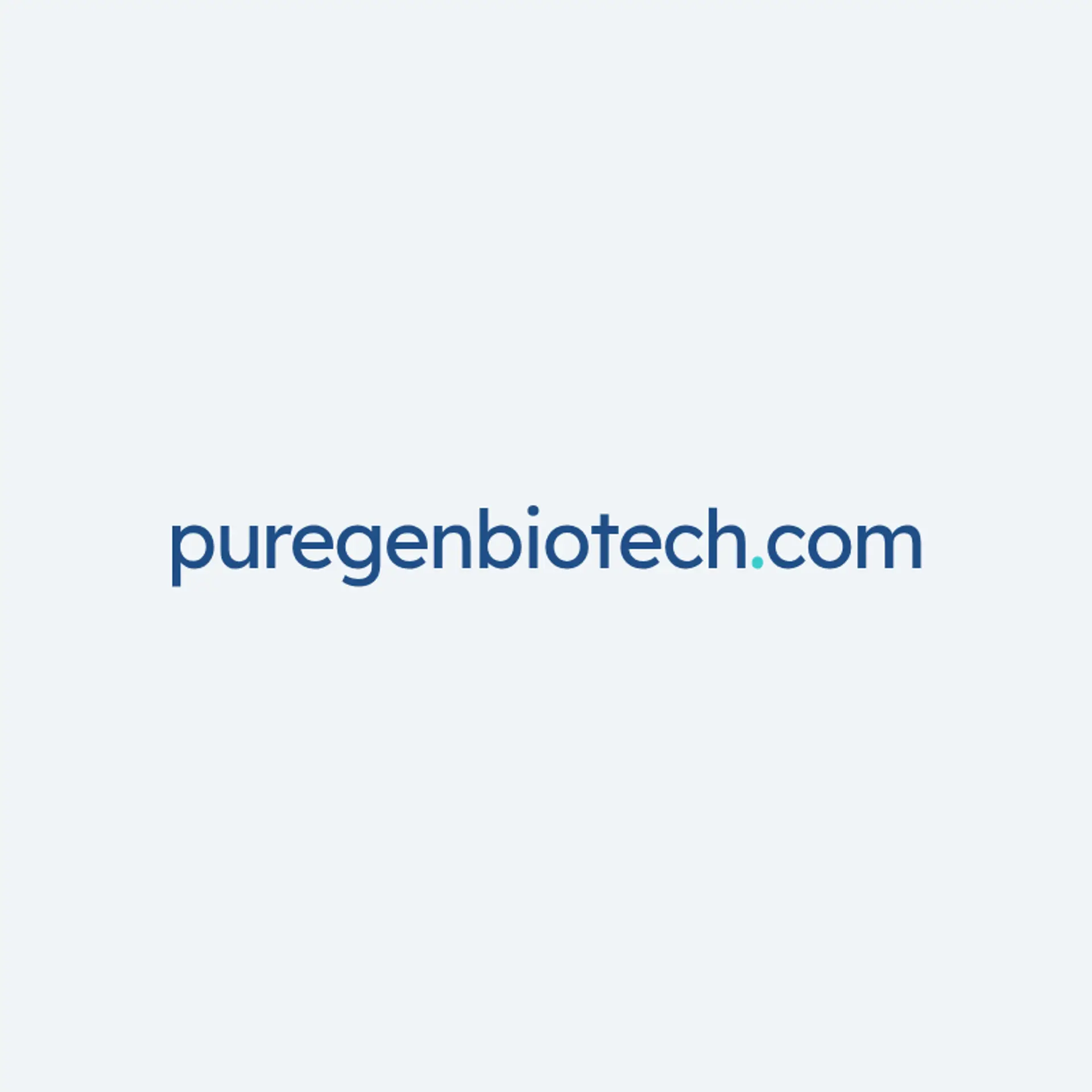 PureGen BioTech logo for biopharma medical