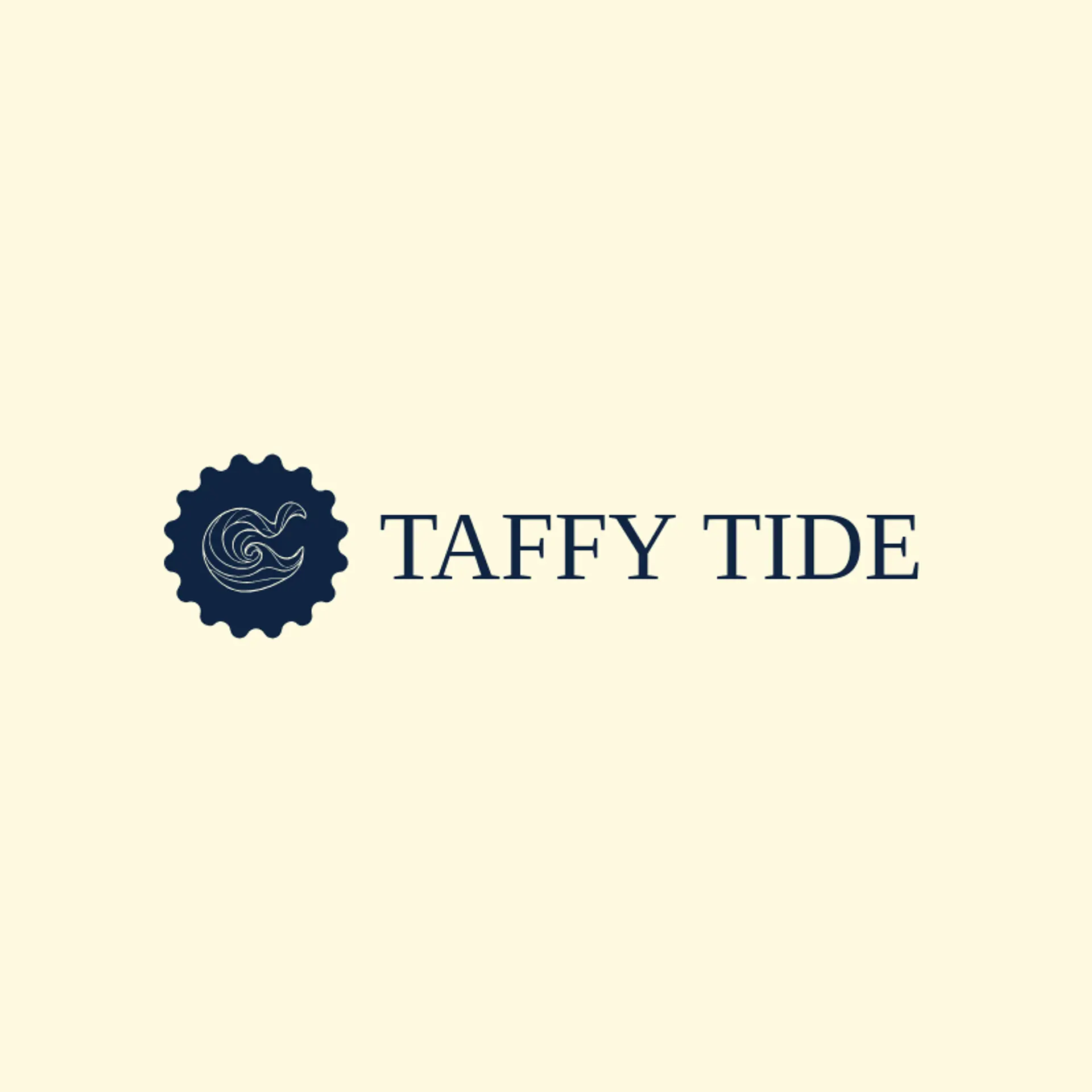 Taffy Tide logo for sweet
