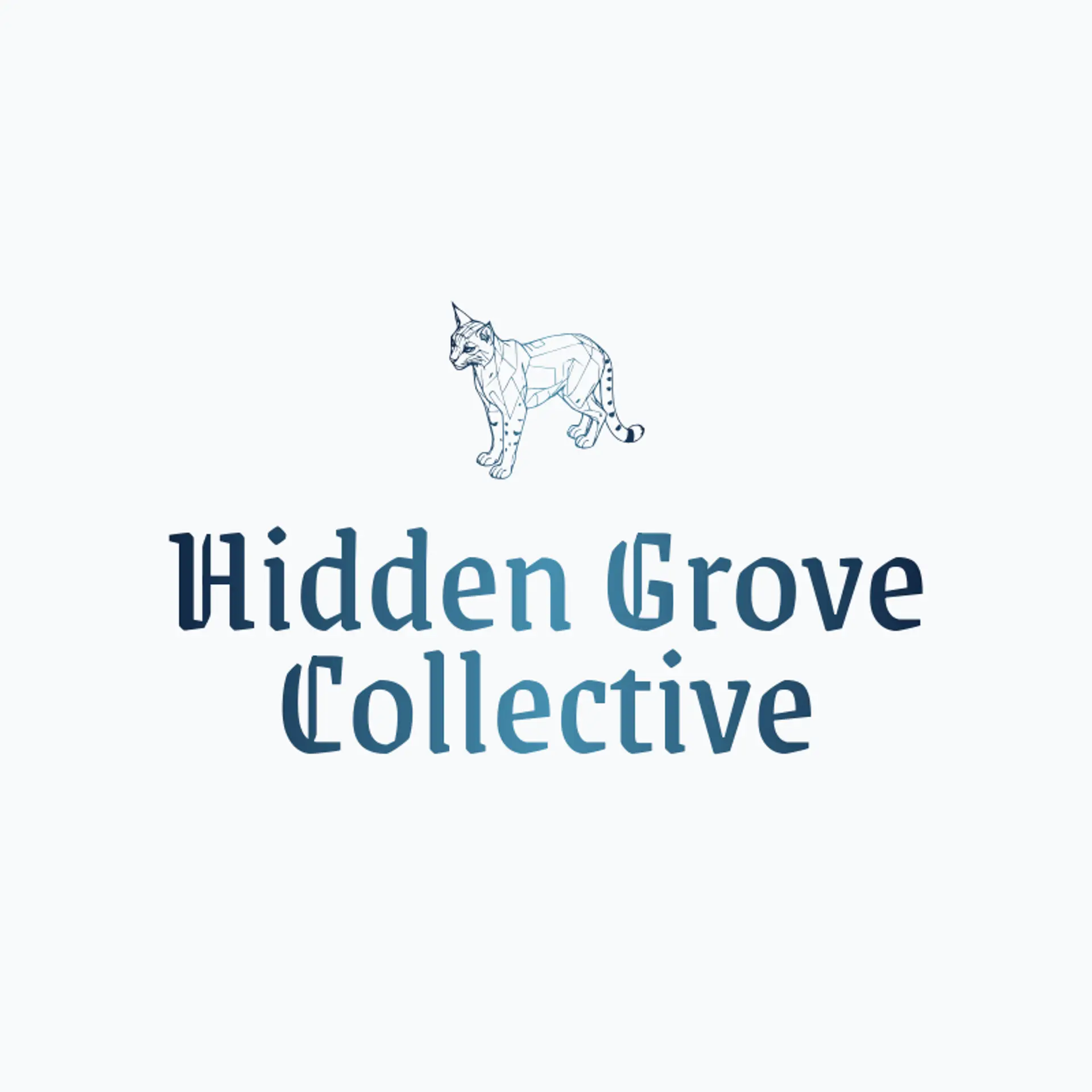 Hidden Grove Collective logo for lynx
