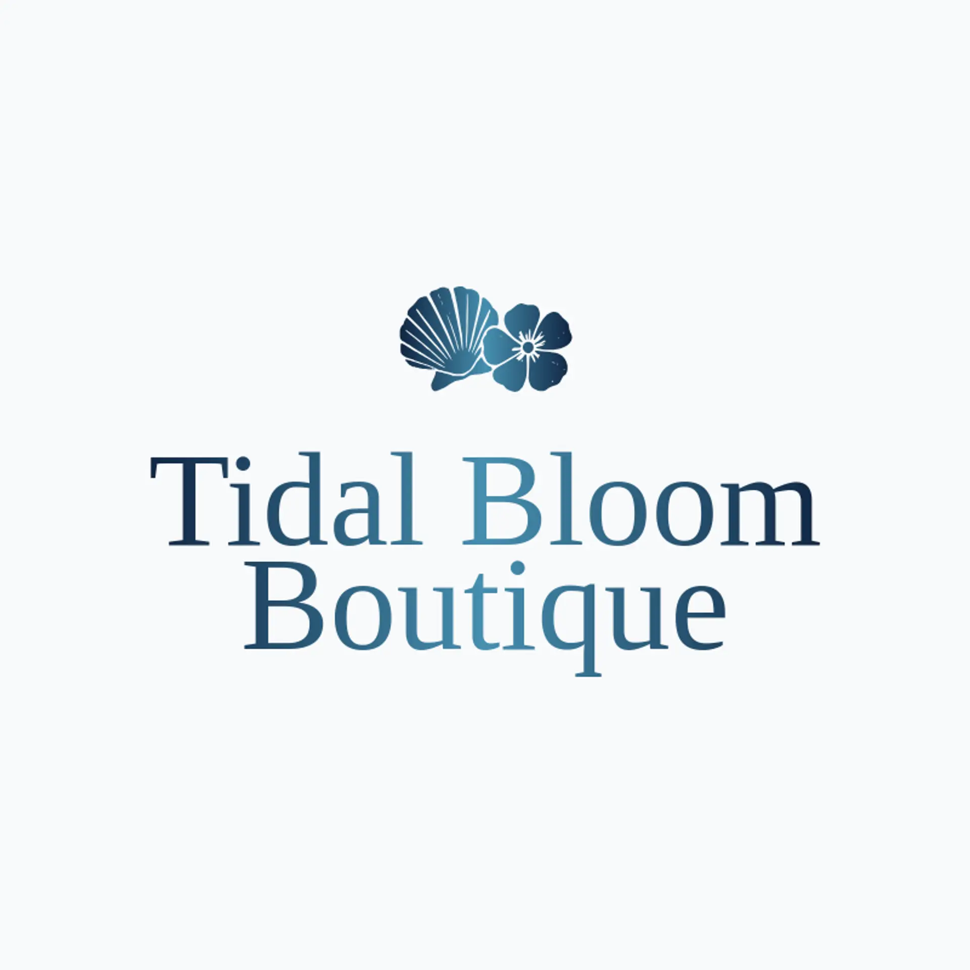 Tidal Bloom Boutique logo for shell