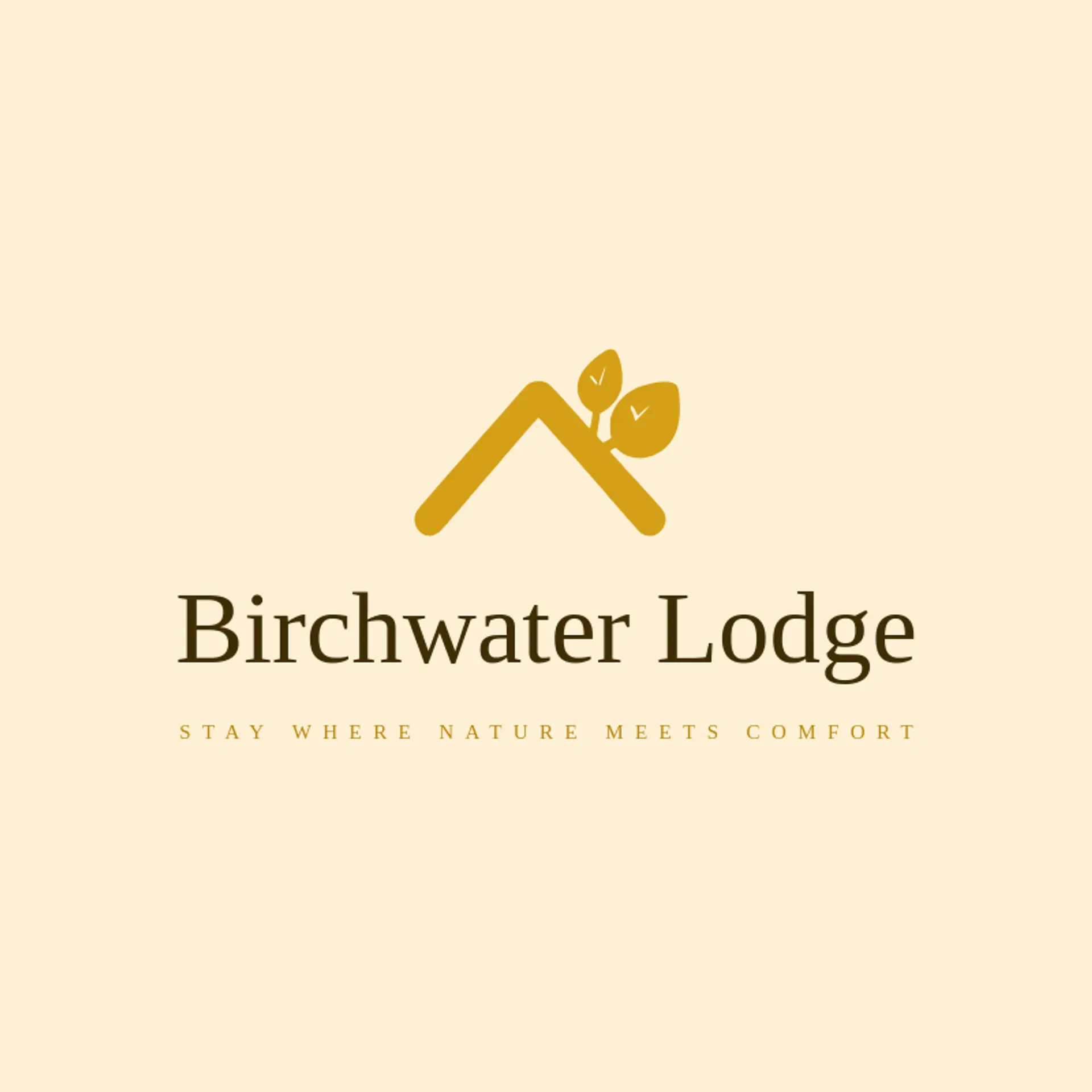 Birchwater Lodge logo for lodge