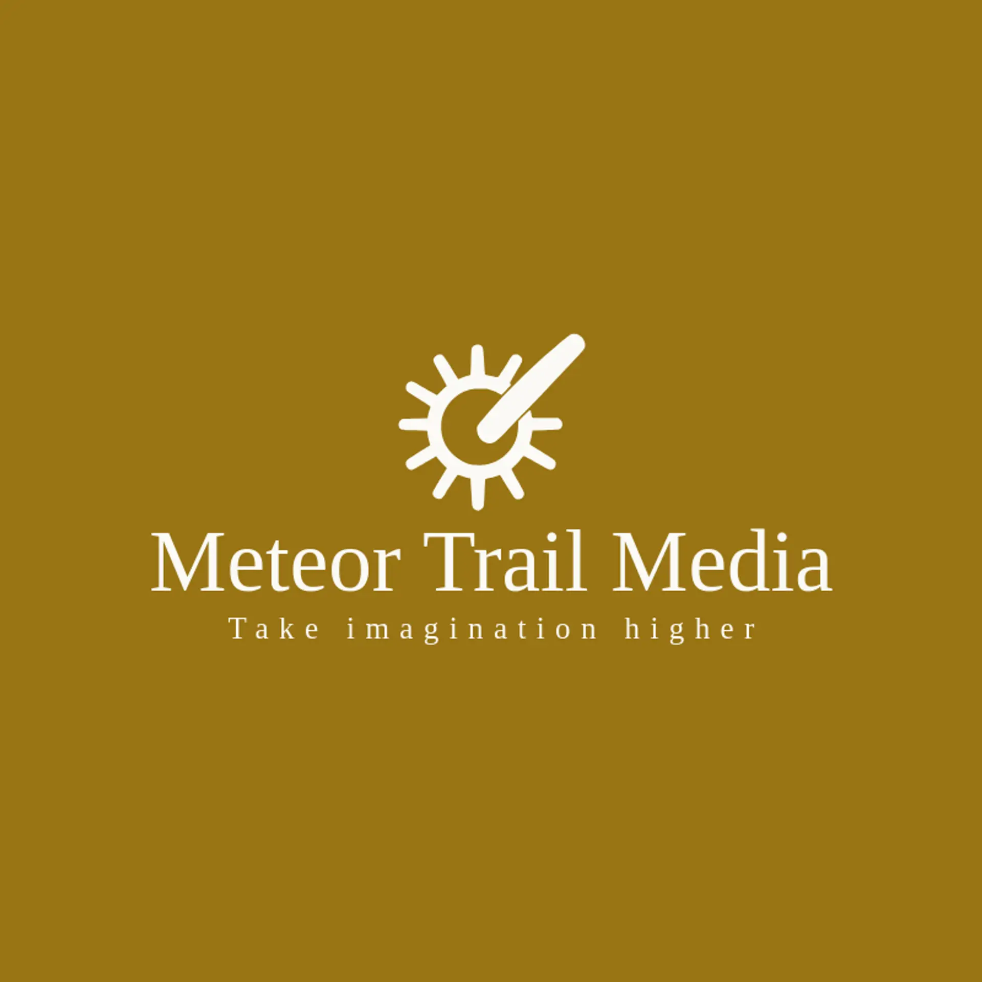 Meteor Trail Media logo for explosion