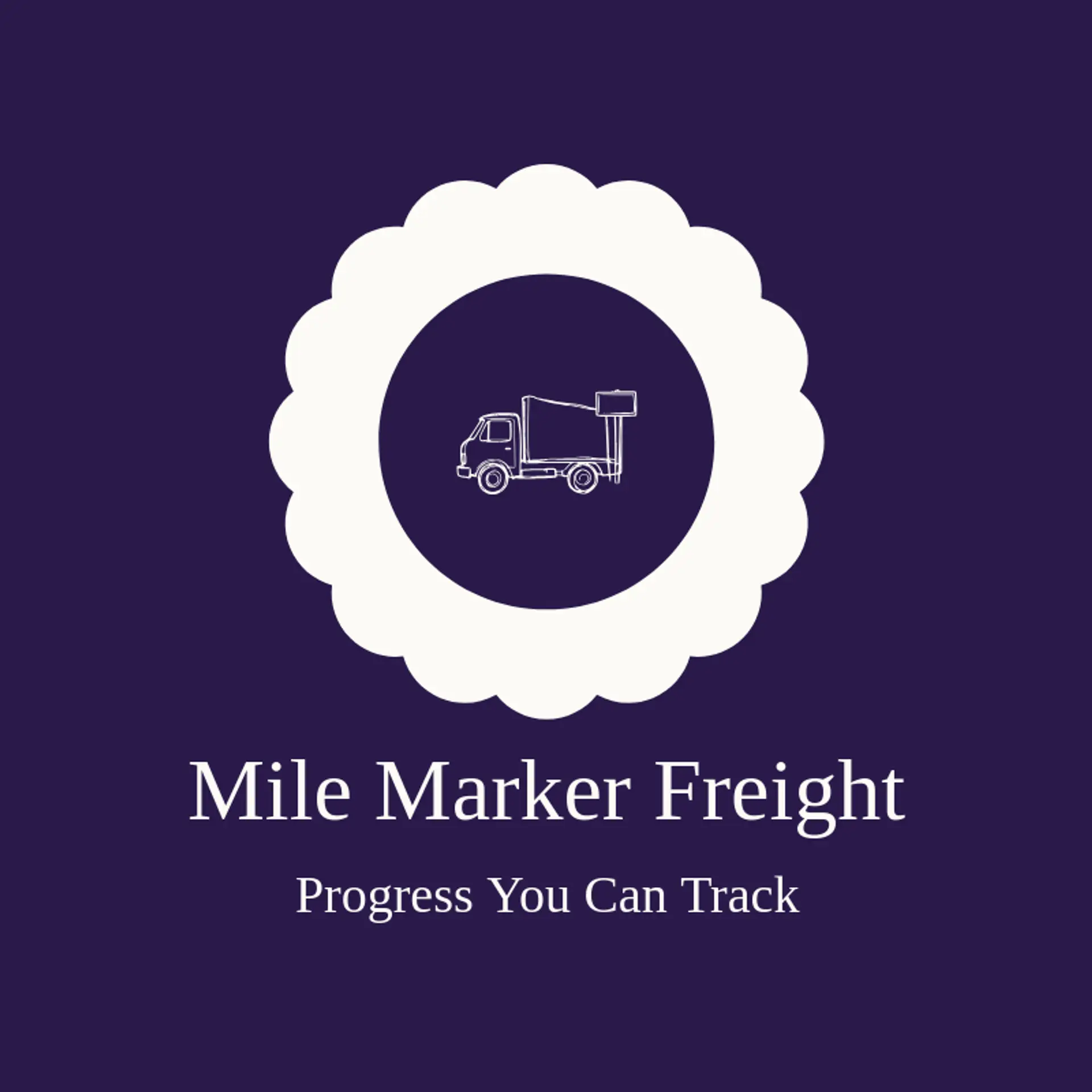 Mile Marker Freight logo for cargo