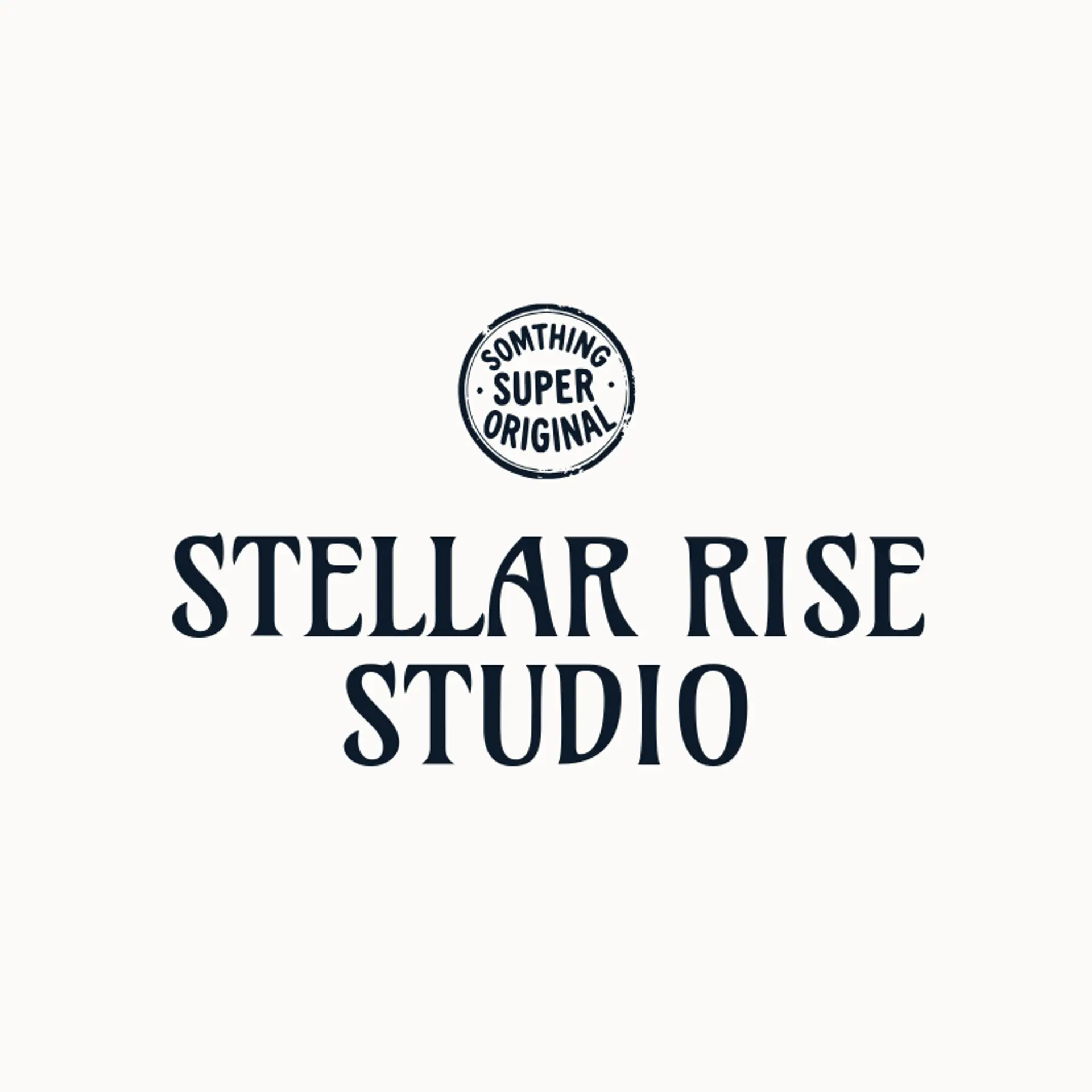 Stellar Rise Studio logo for super