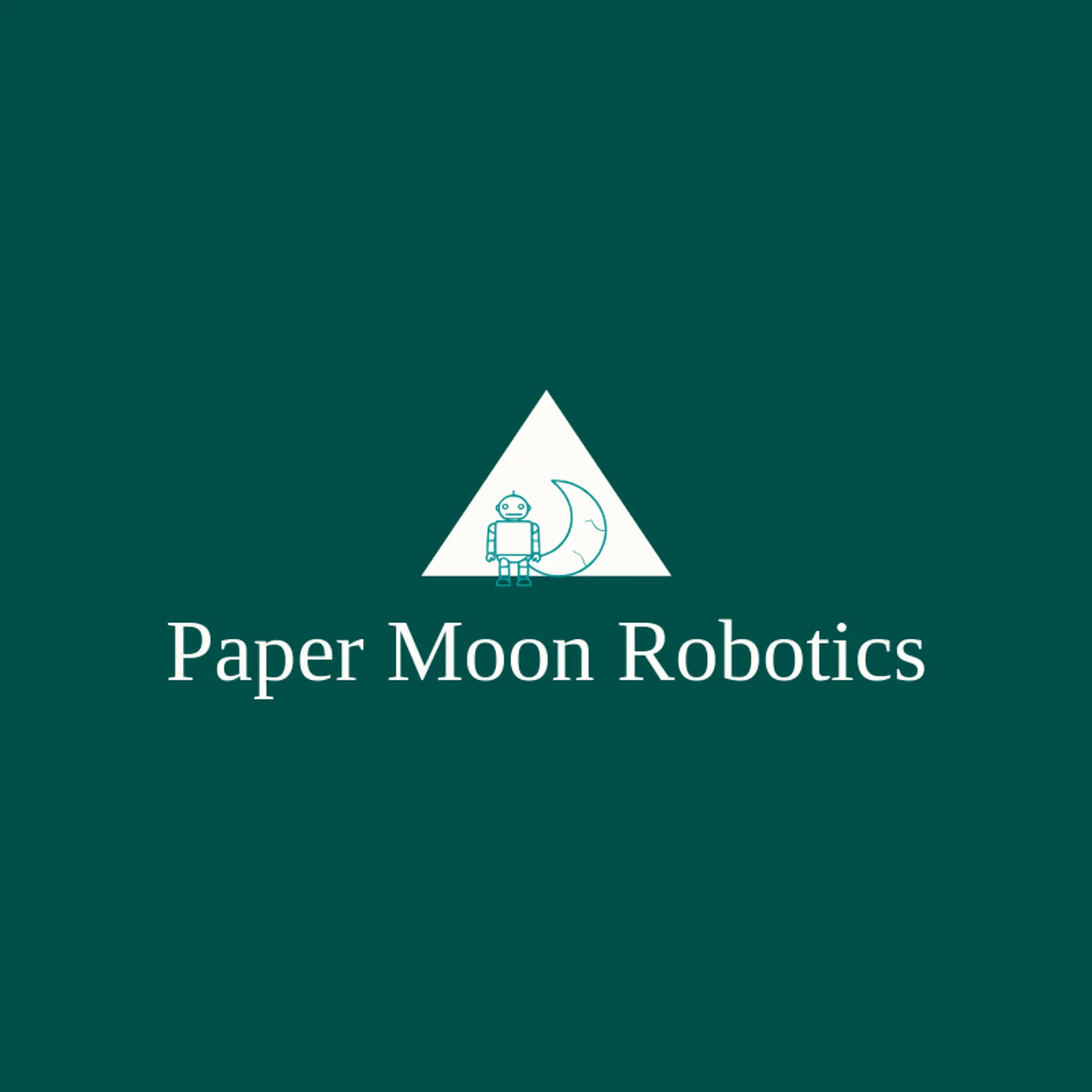 Paper Moon Robotics logo for droid