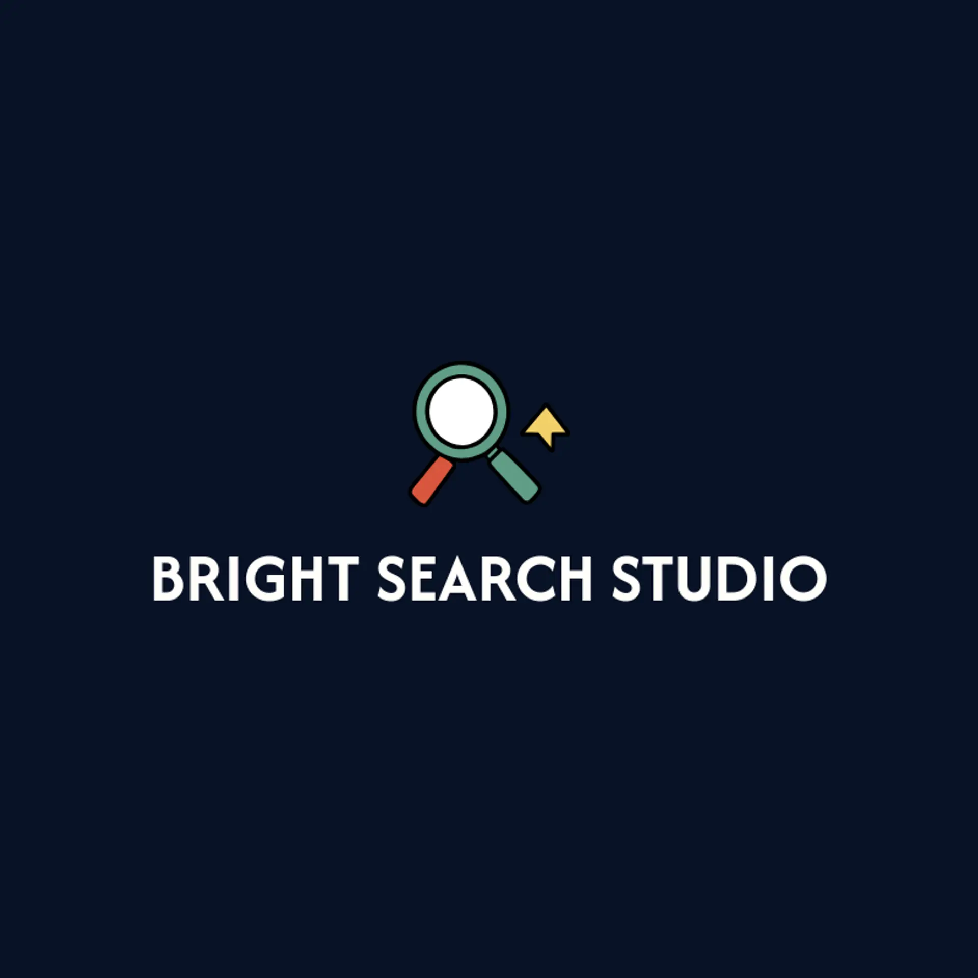 Bright Search Studio logo for seo