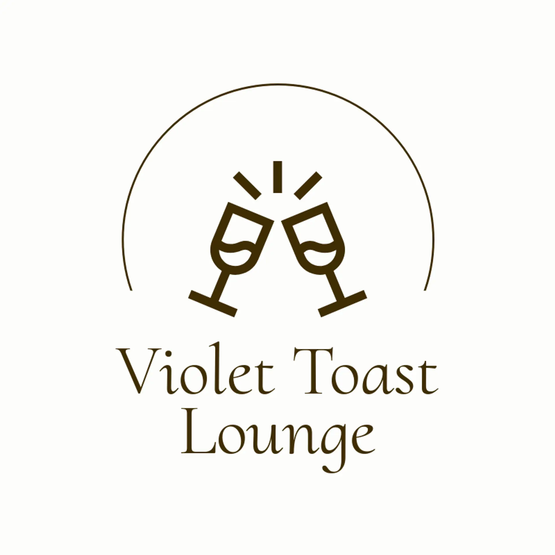 Violet Toast Lounge logo for cheers