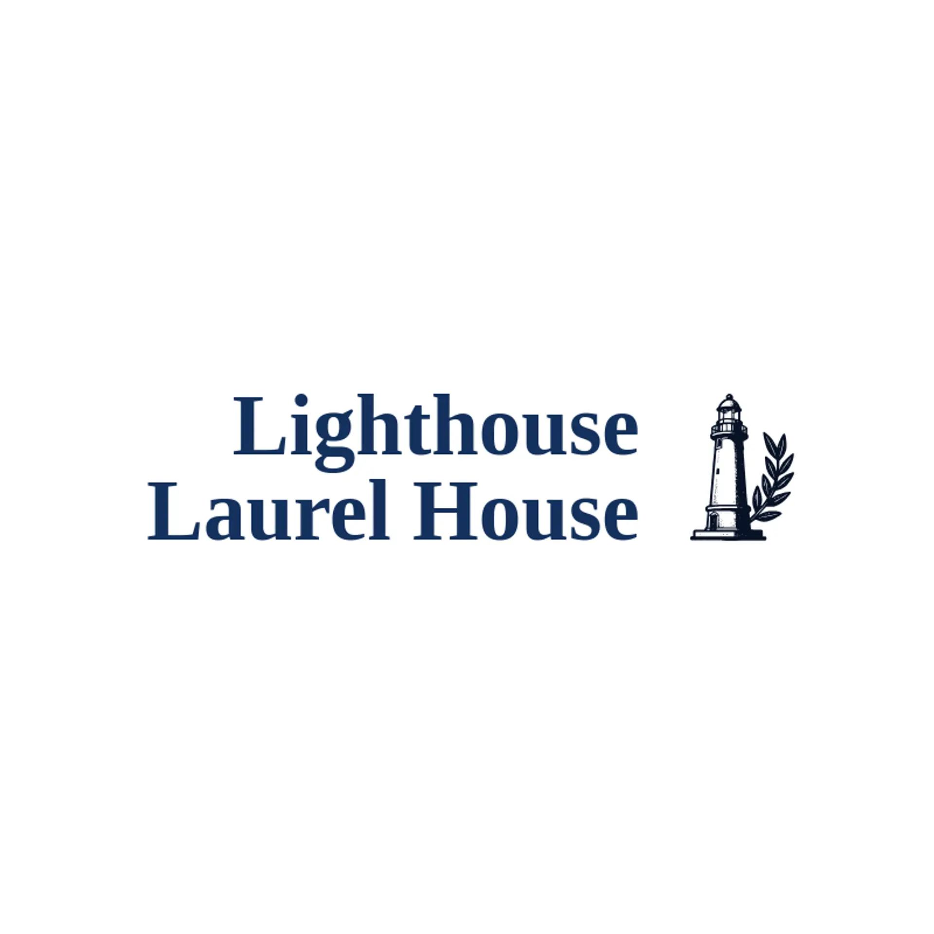Lighthouse Laurel House logo for seal