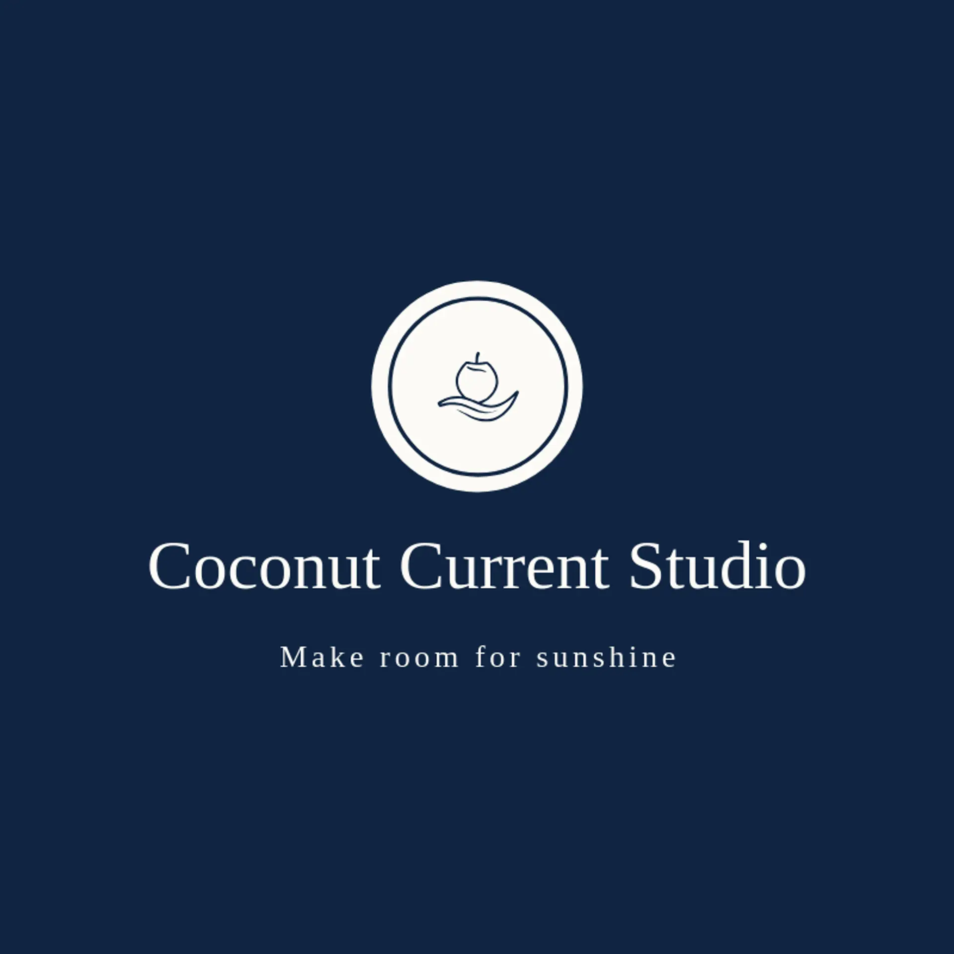 Coconut Current Studio logo for coconut