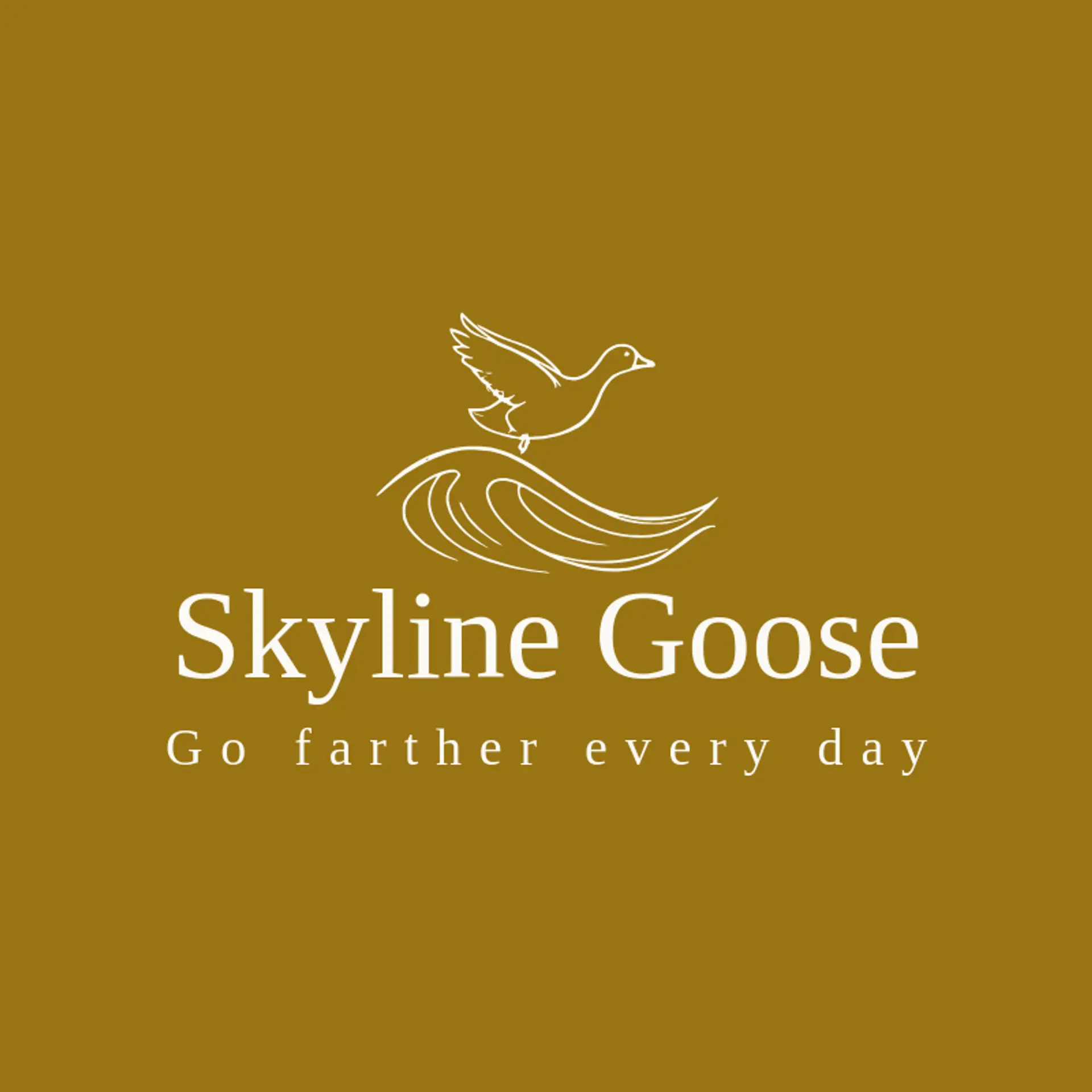 Skyline Goose logo for goose
