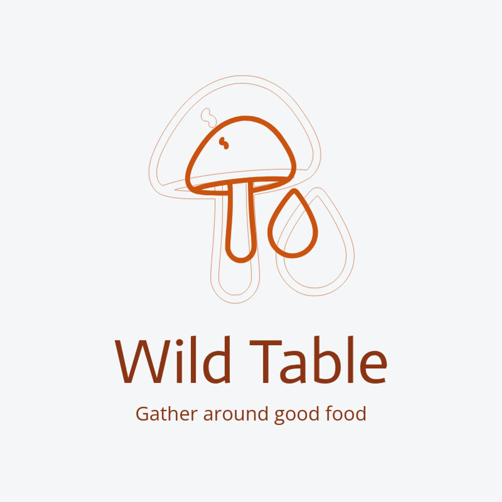 Wild Table logo for vegan