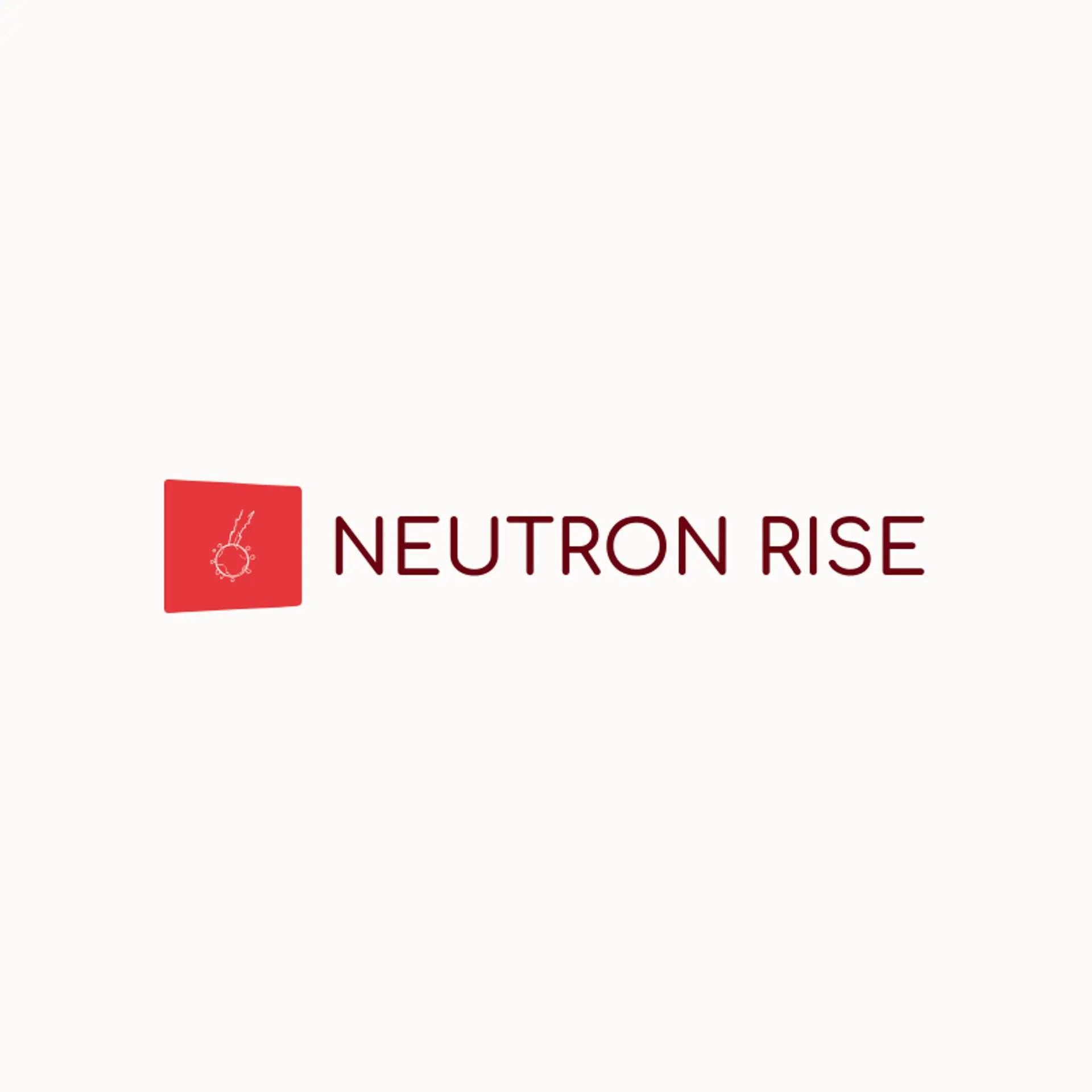 Neutron Rise logo for nuclear