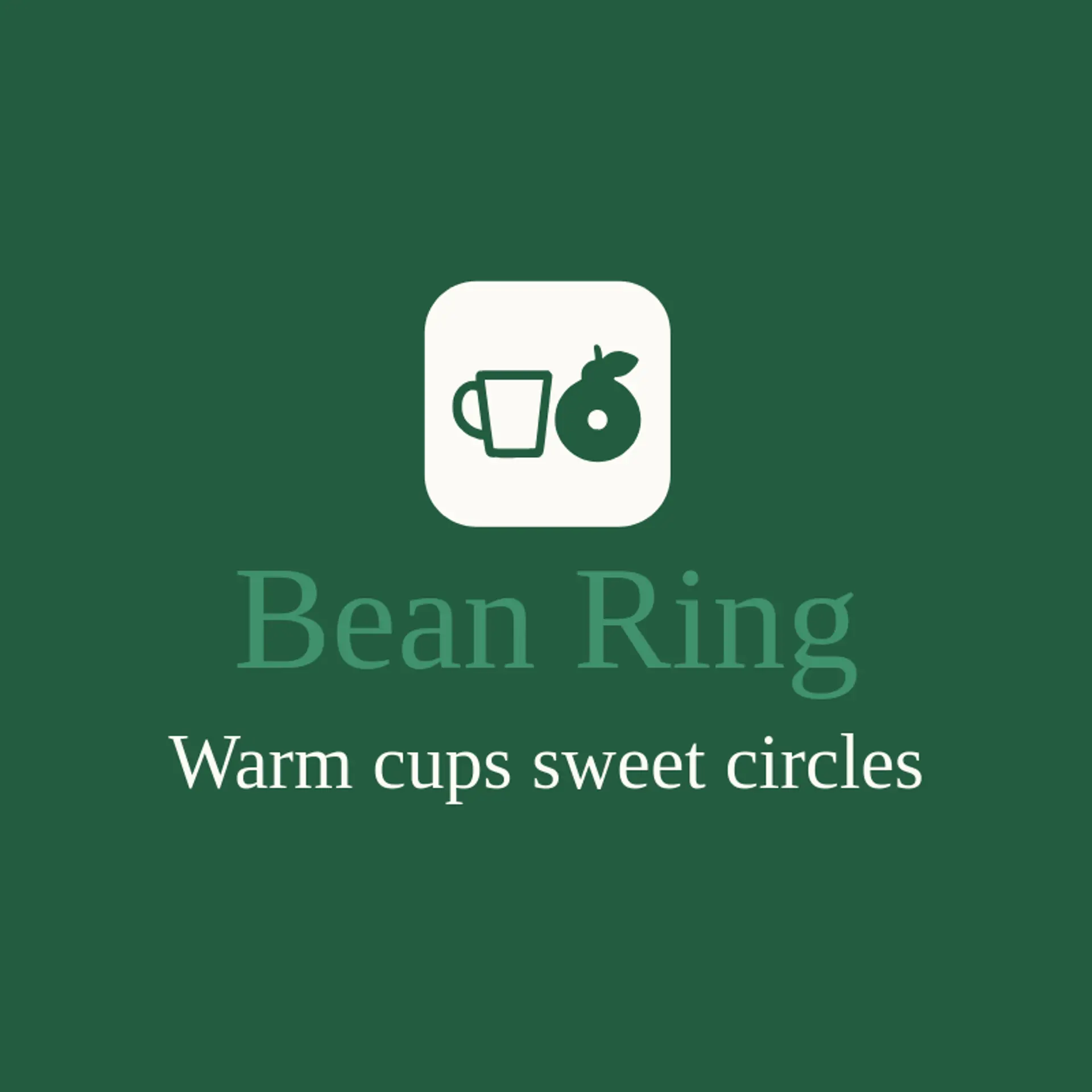 Bean Ring logo for donut
