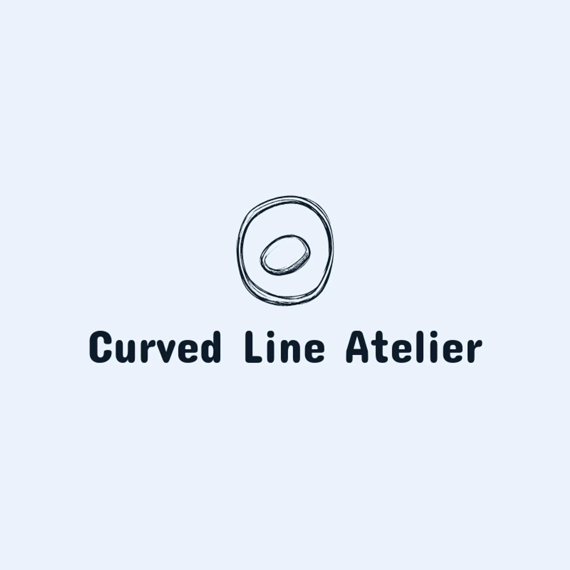 Curved Line Atelier logo for frame