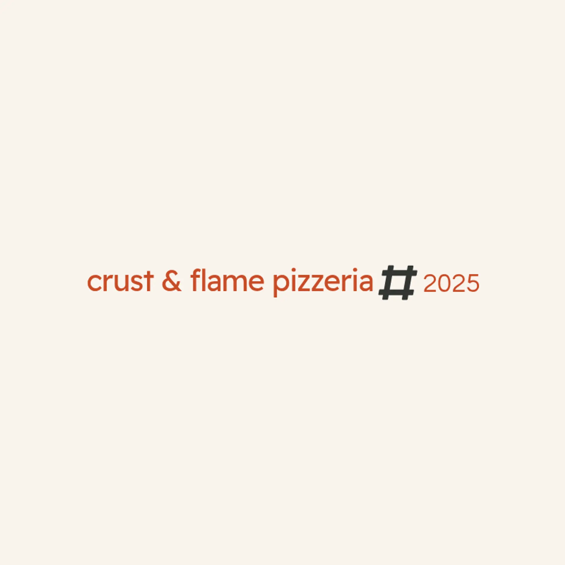 Firestone Slice logo for pizza restaurant