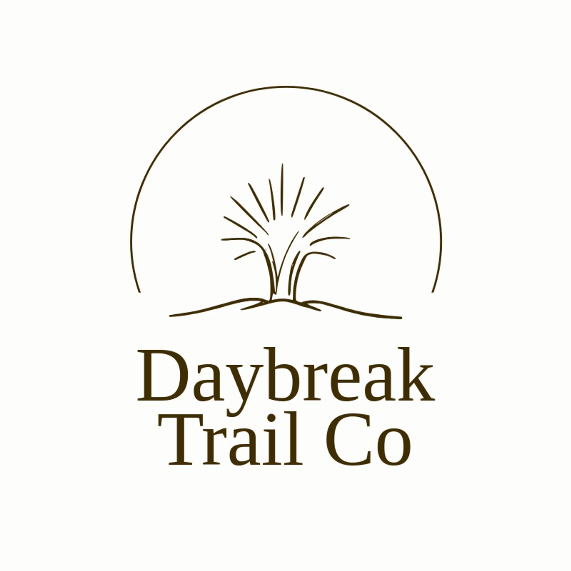 Daybreak Trail Co logo for flare