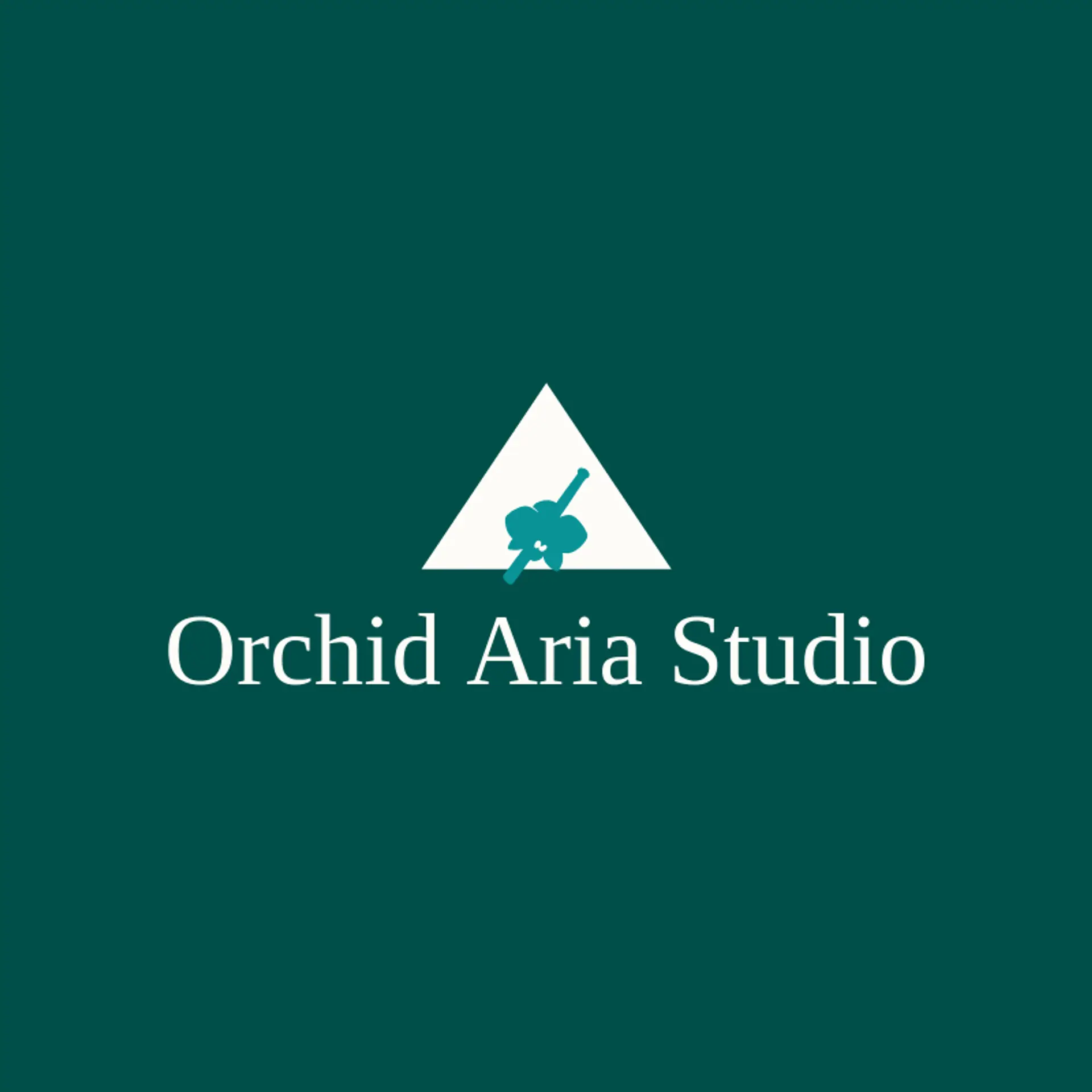 Orchid Aria Studio logo for symphony