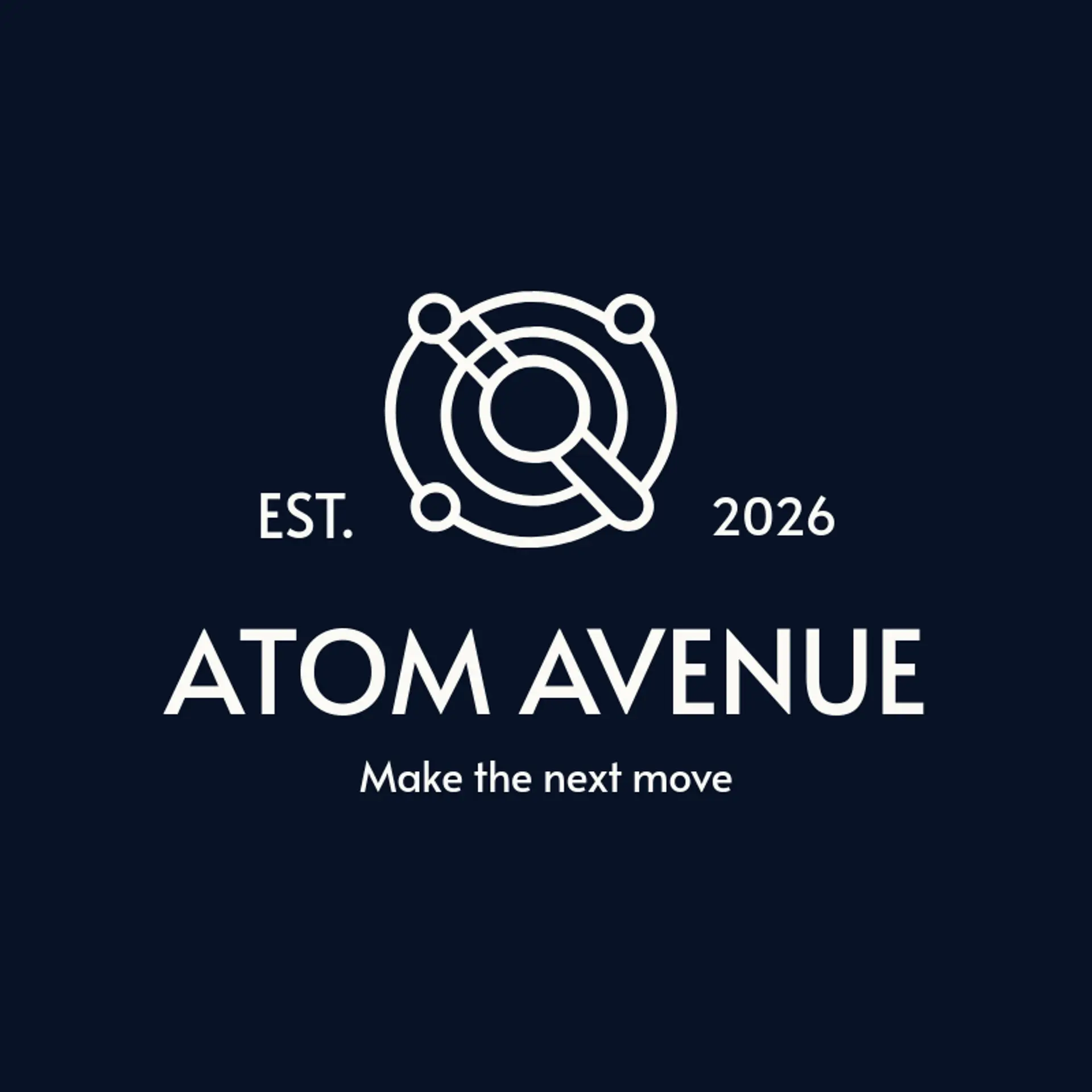 Atom Avenue logo for nuclear