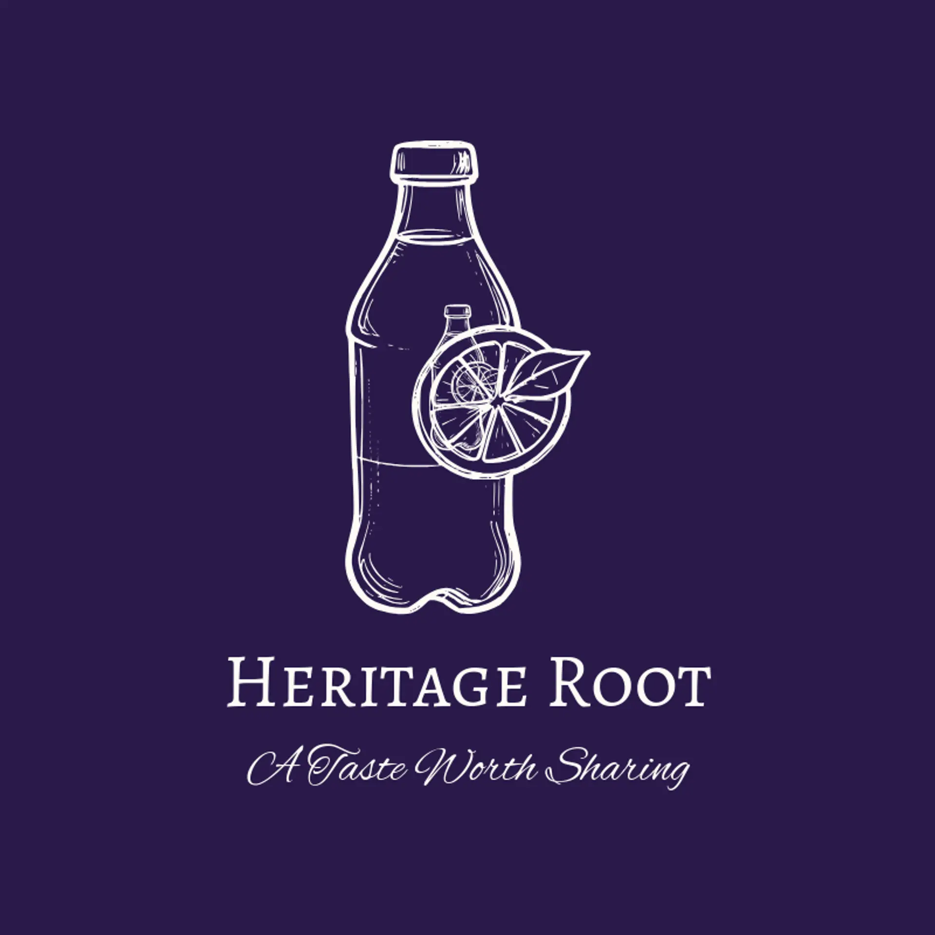 Heritage Root logo for soda