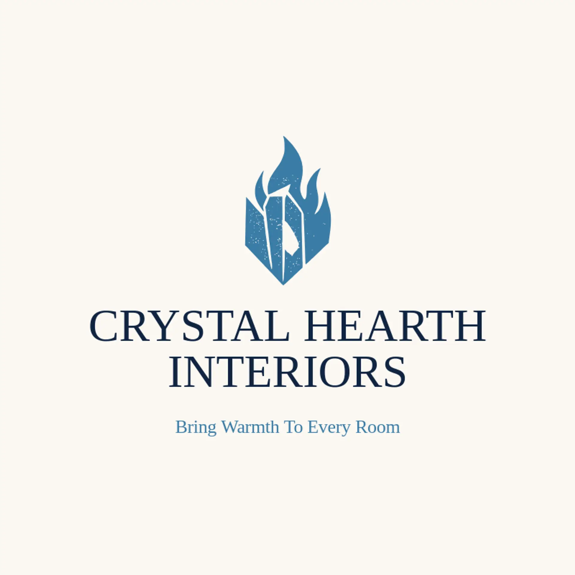Crystal Hearth Interiors logo for crystal
