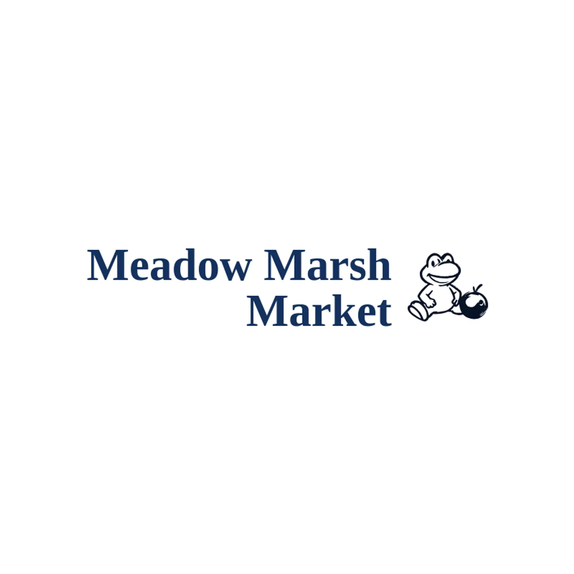 Meadow Marsh Market logo for toad