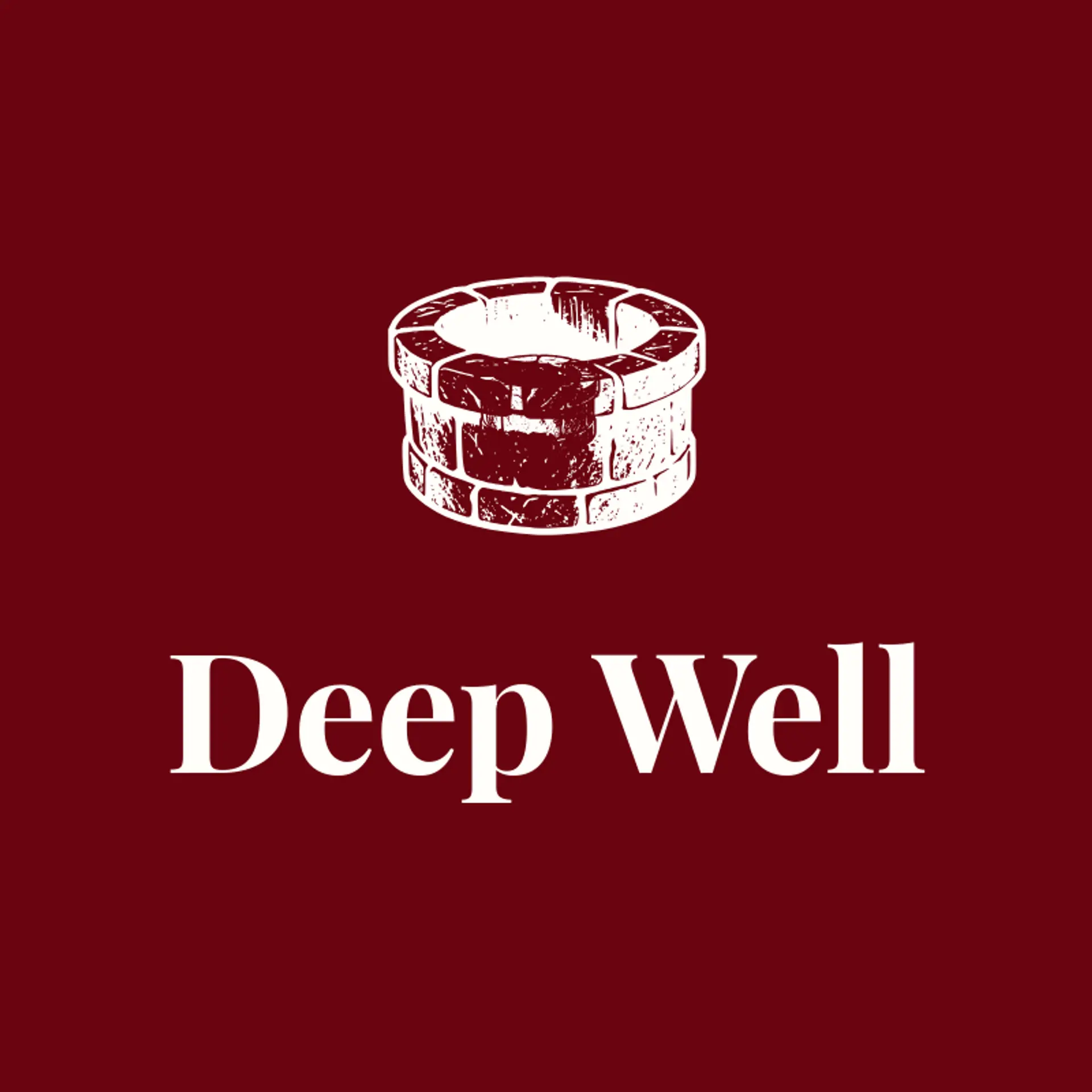 Deep Well logo for water