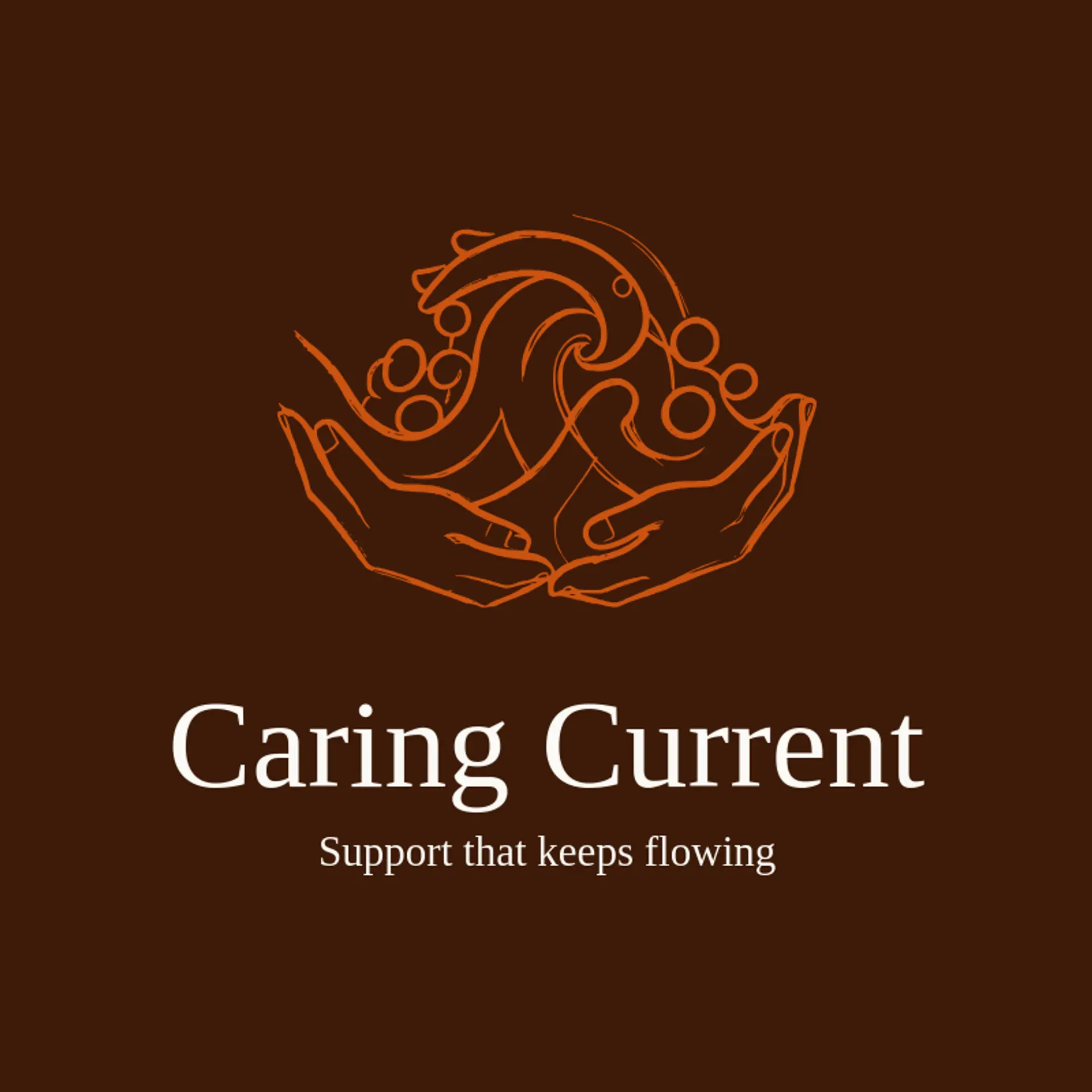 Caring Current logo for social work
