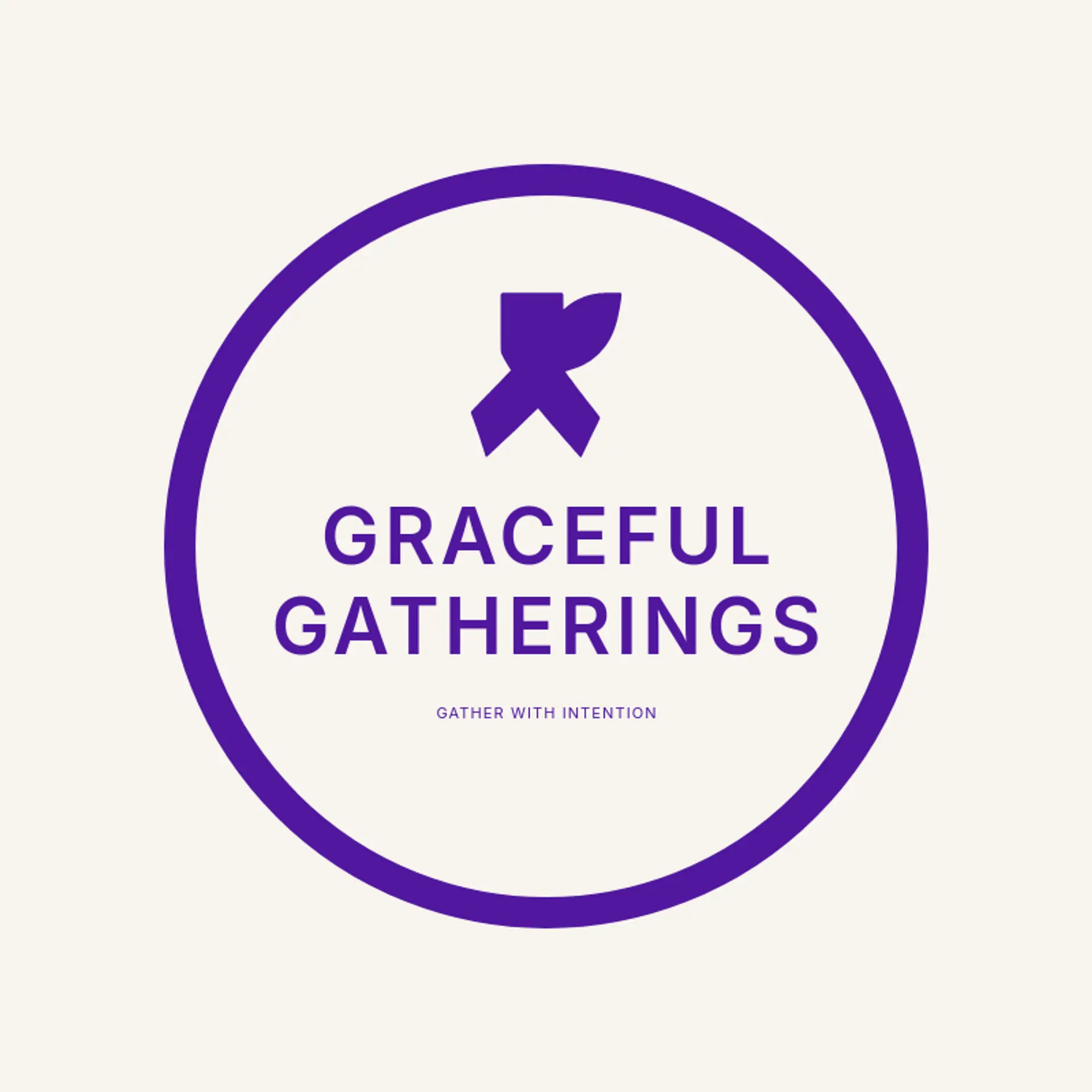 Graceful Gatherings logo for event