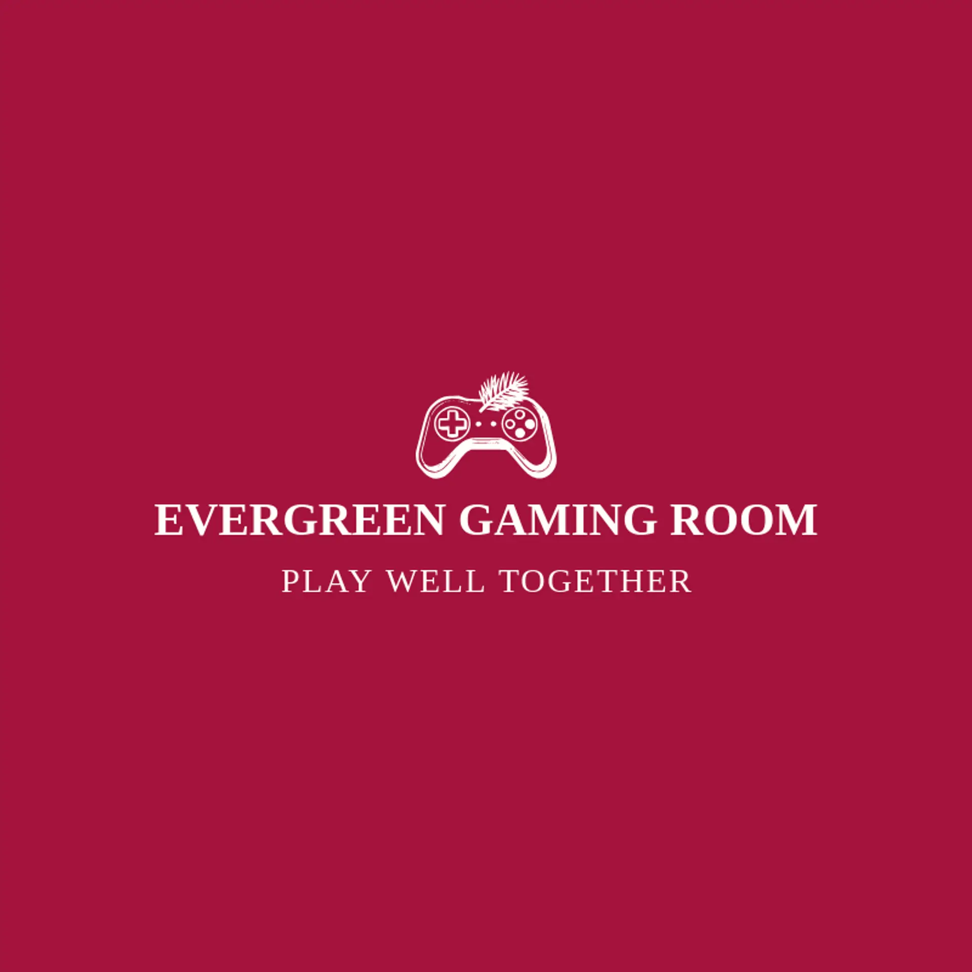 Evergreen Gaming Room logo for playstation