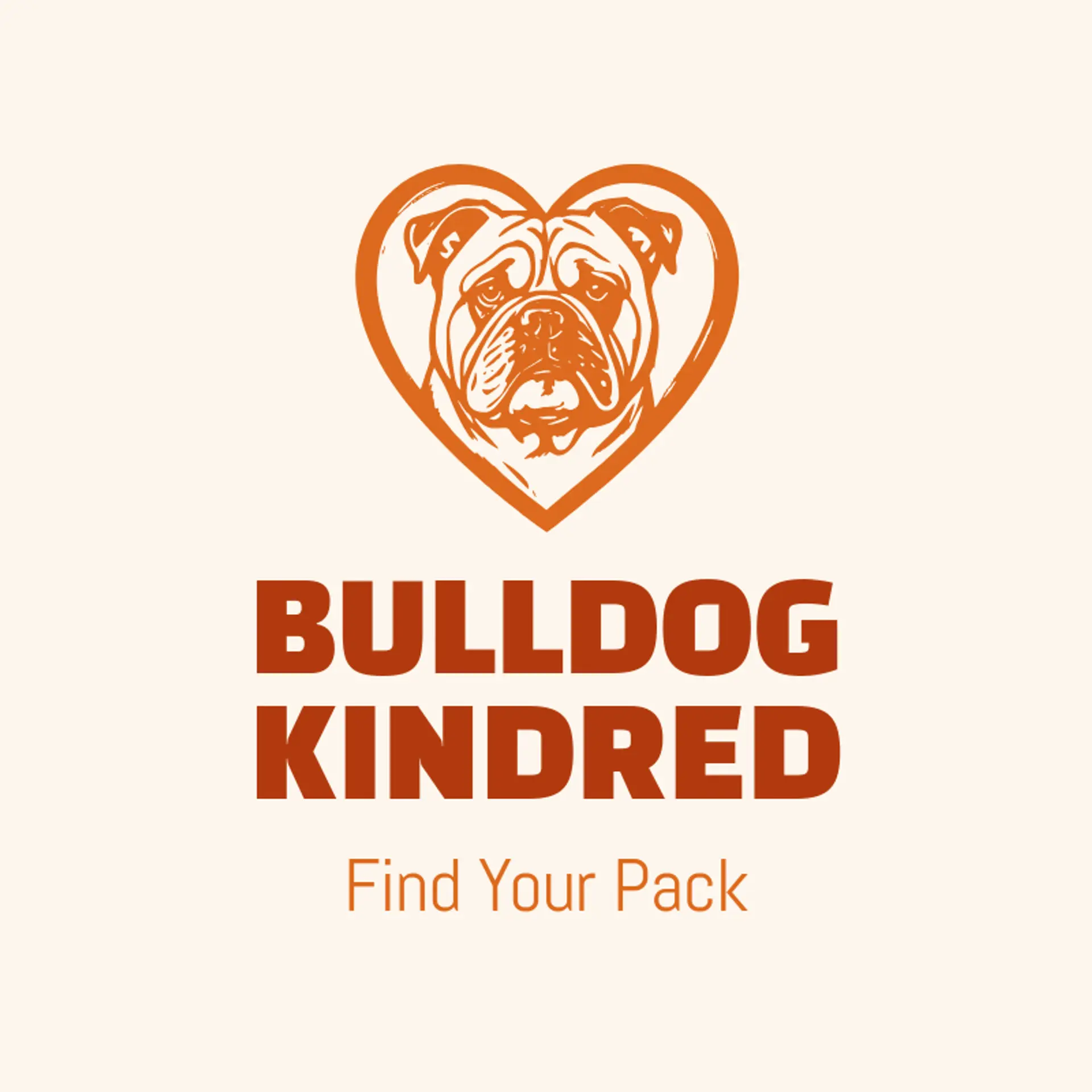 Bulldog Kindred logo for bulldog