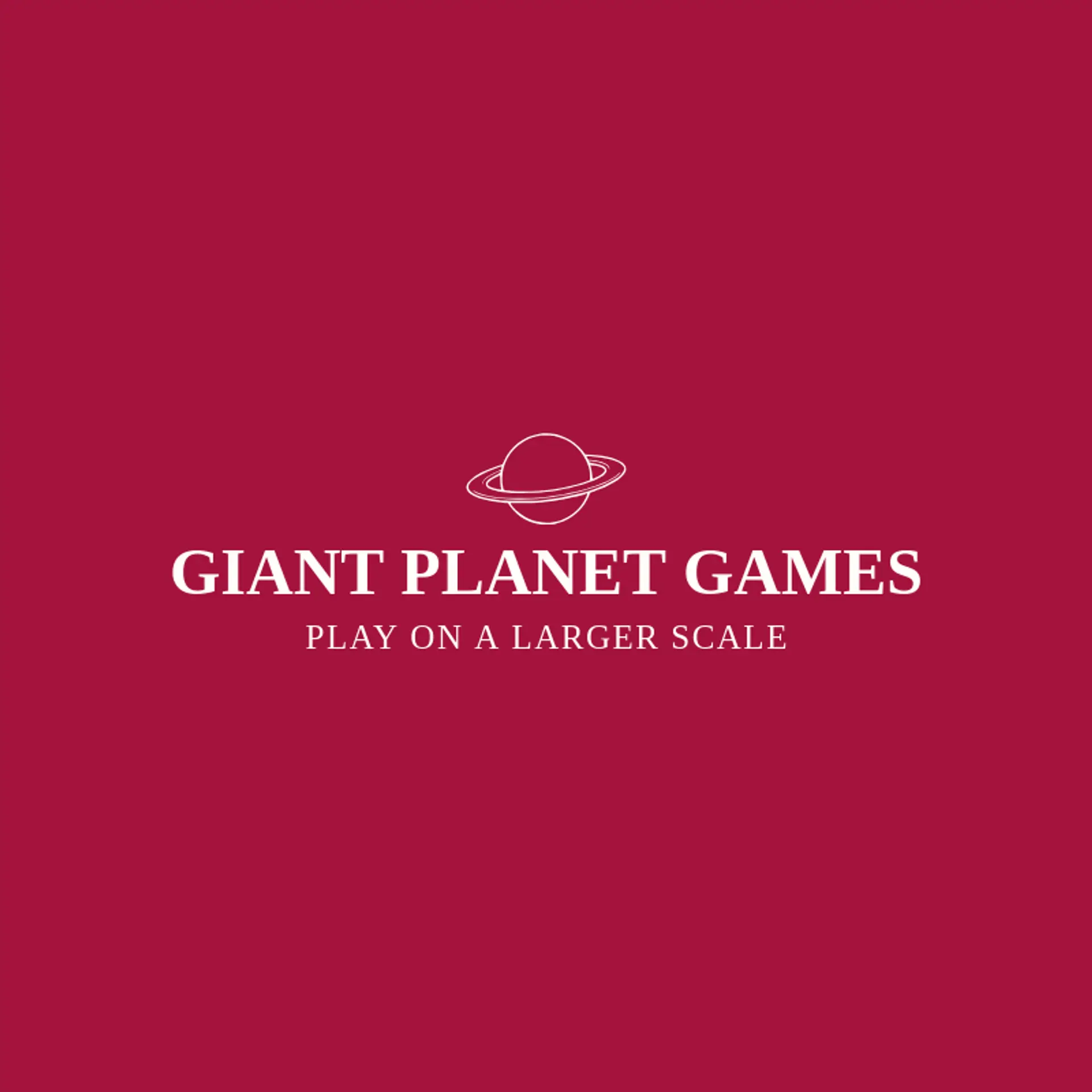 Giant Planet Games logo for saturn