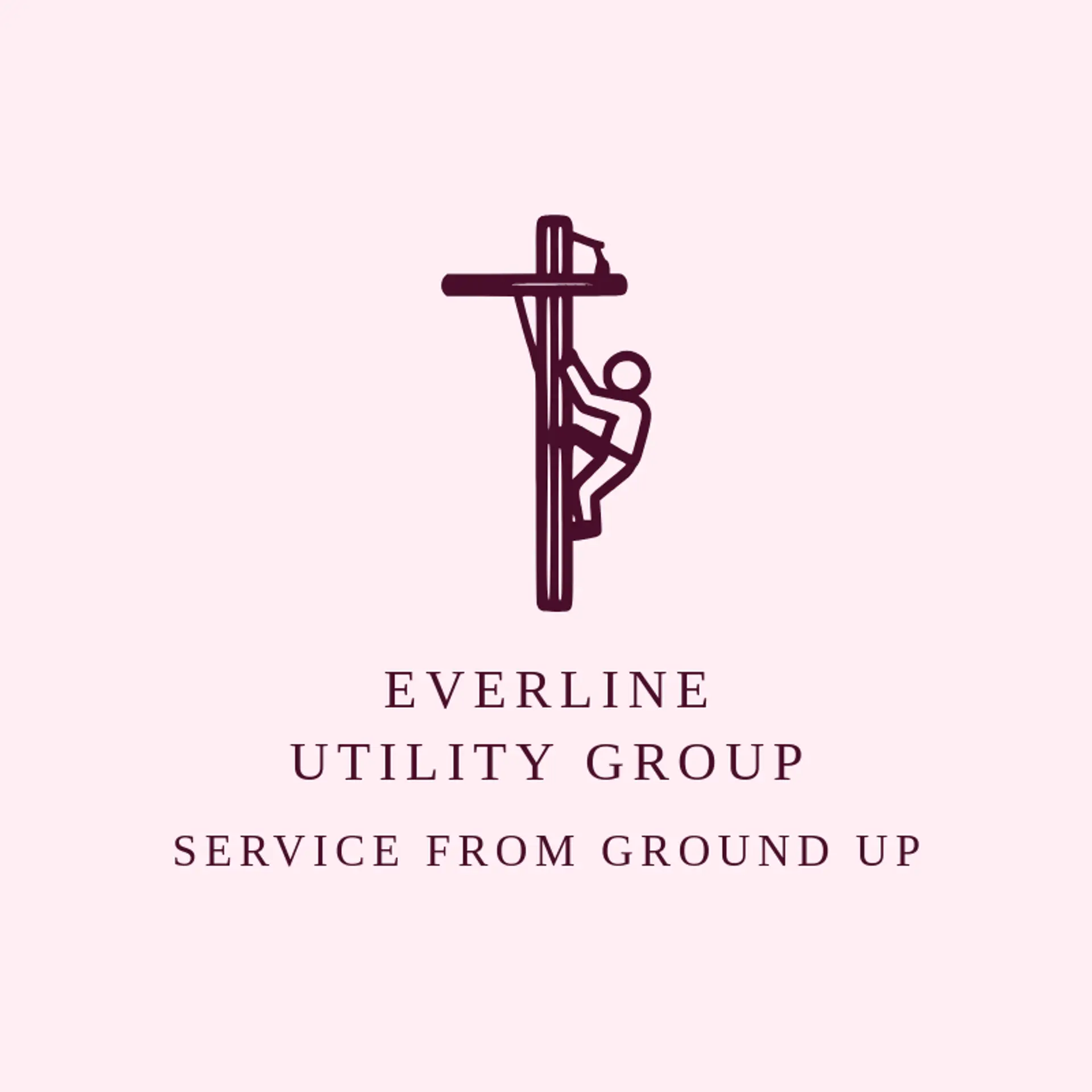 Everline Utility Group logo for lineman