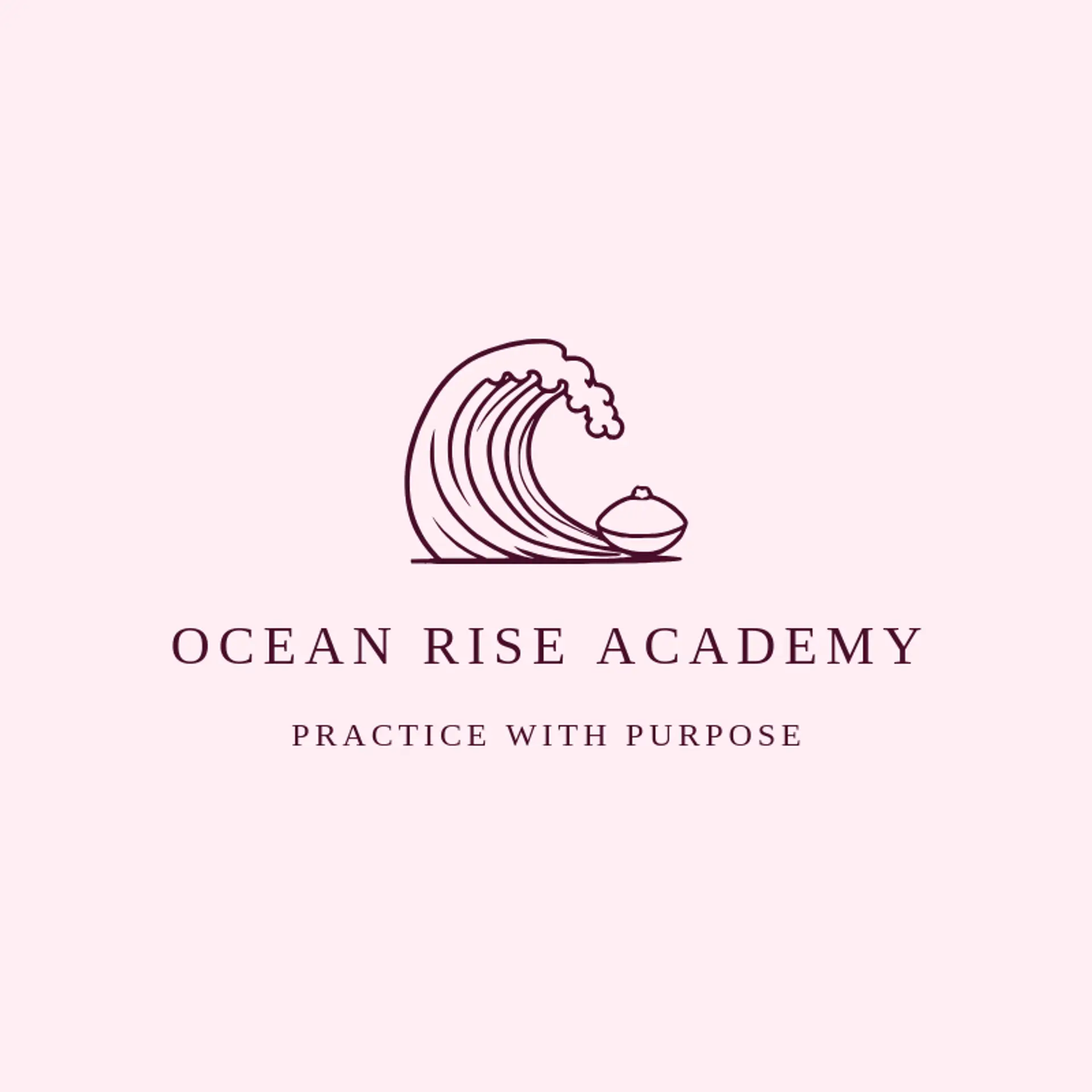Ocean Rise Academy logo for tsunami