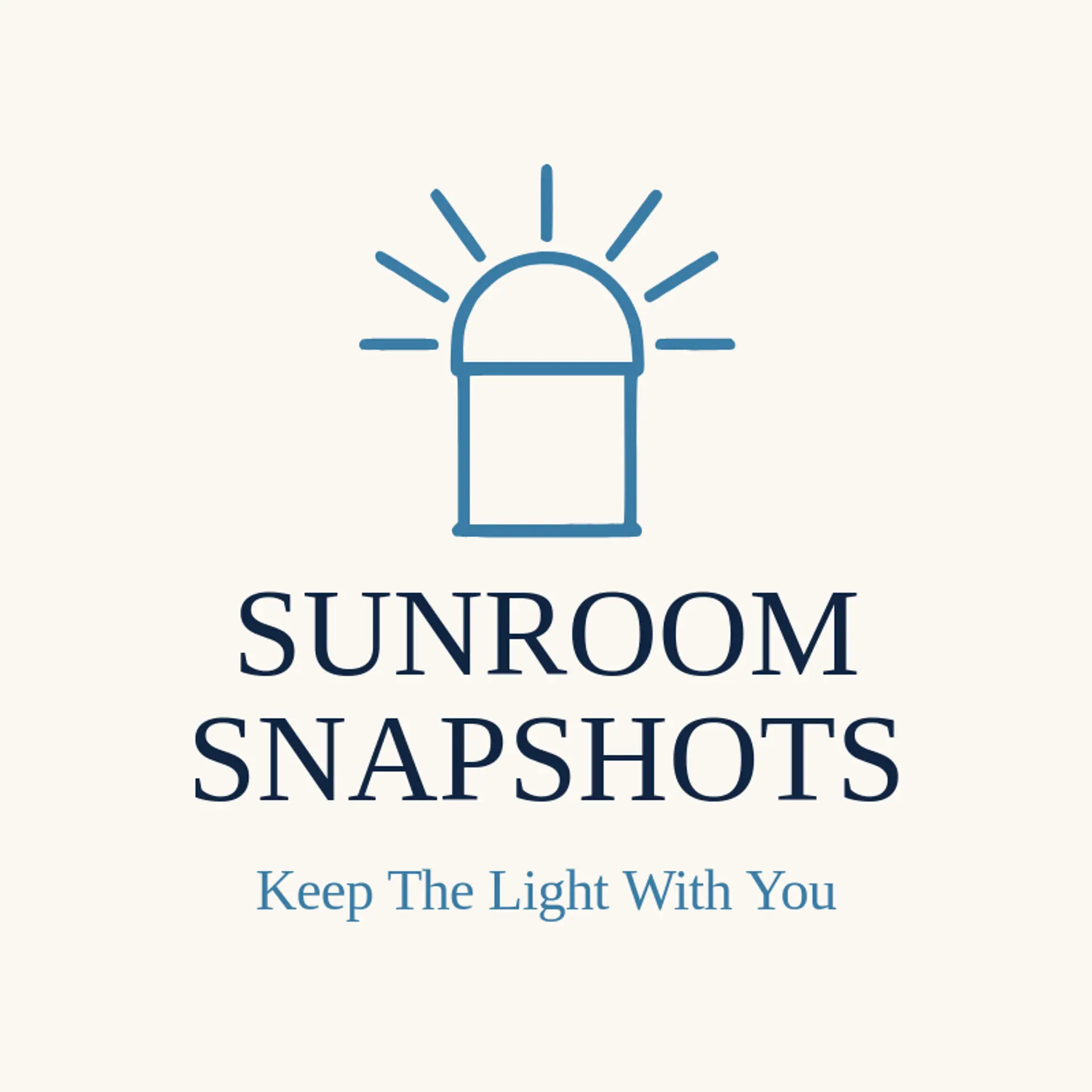 Sunroom Snapshots logo for photo booth